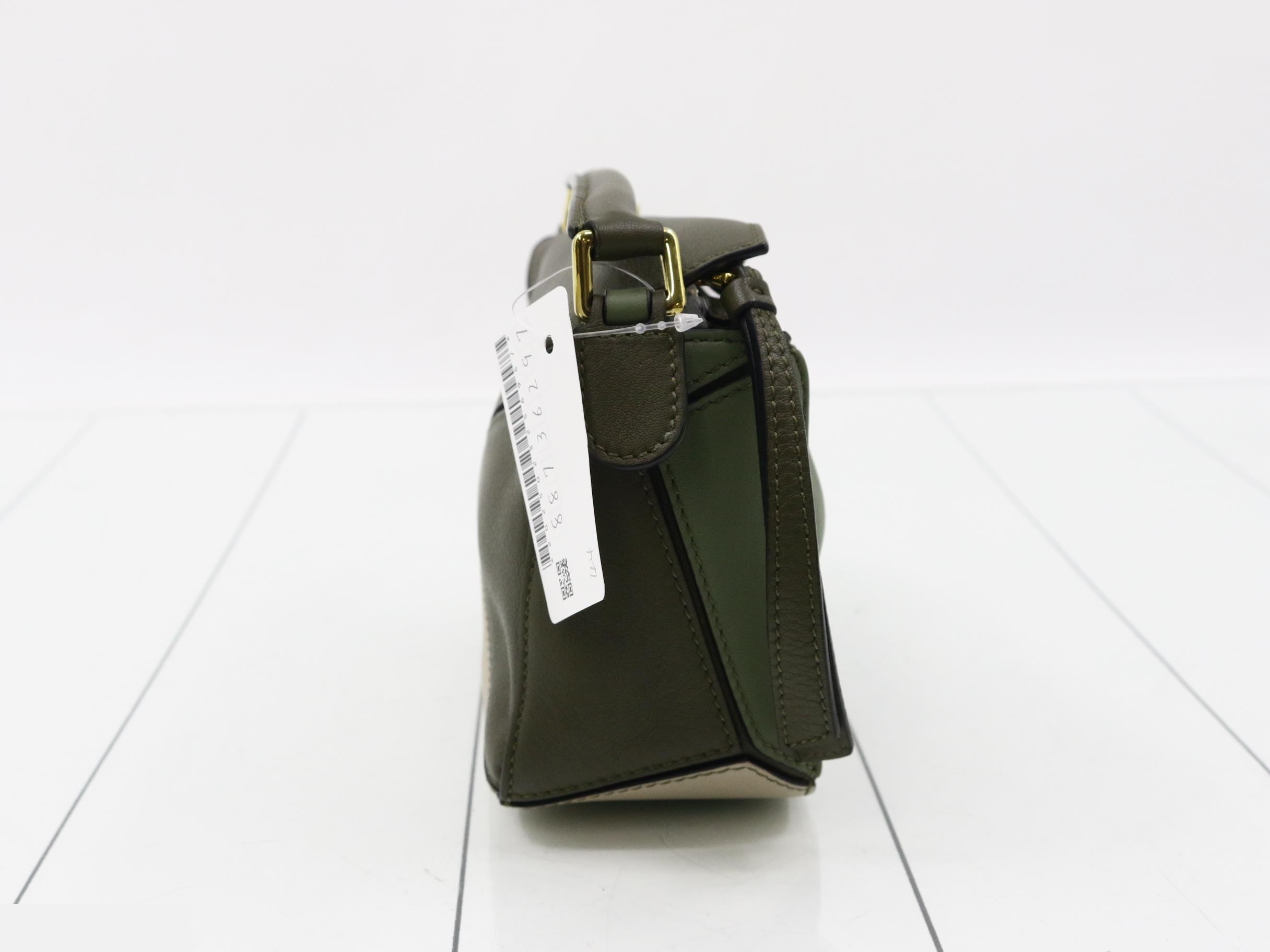 Puzzle Mini Leather 2-Way Handbag — view 4