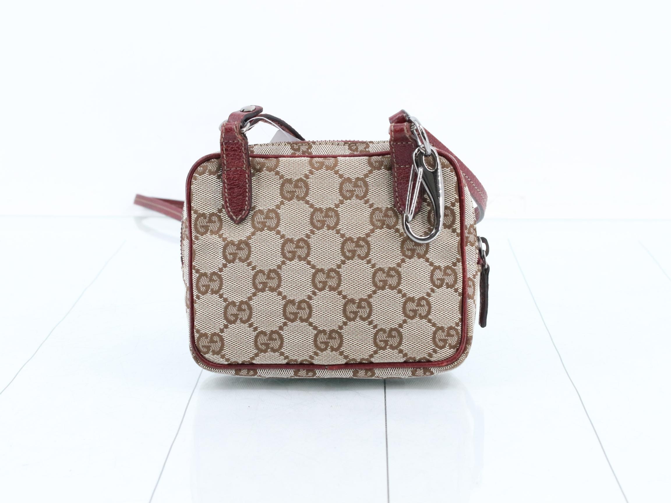 GG Canvas Leather Shoulder Bag — view 2