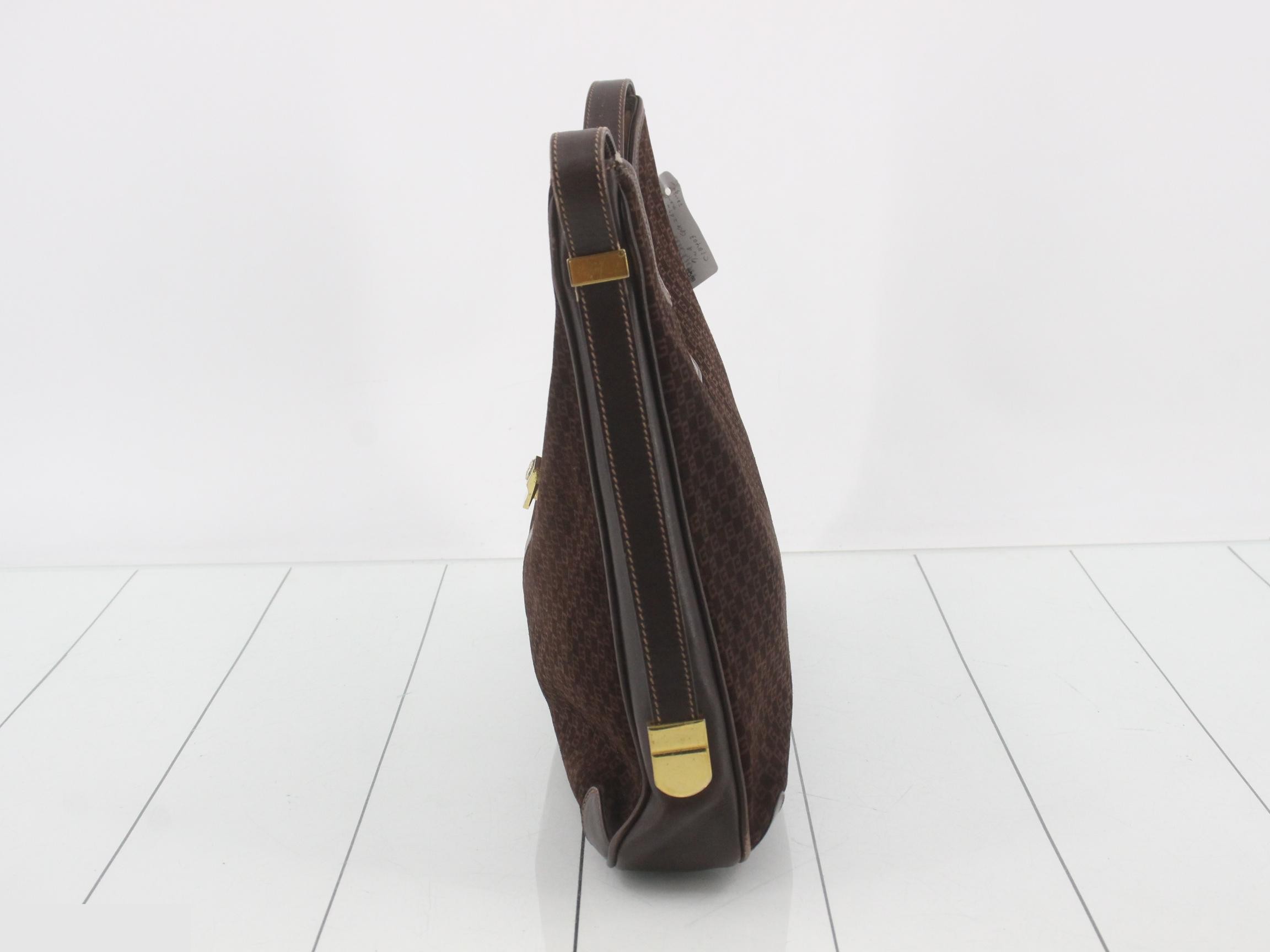 Micro GG Suede Shoulder Bag — view 3