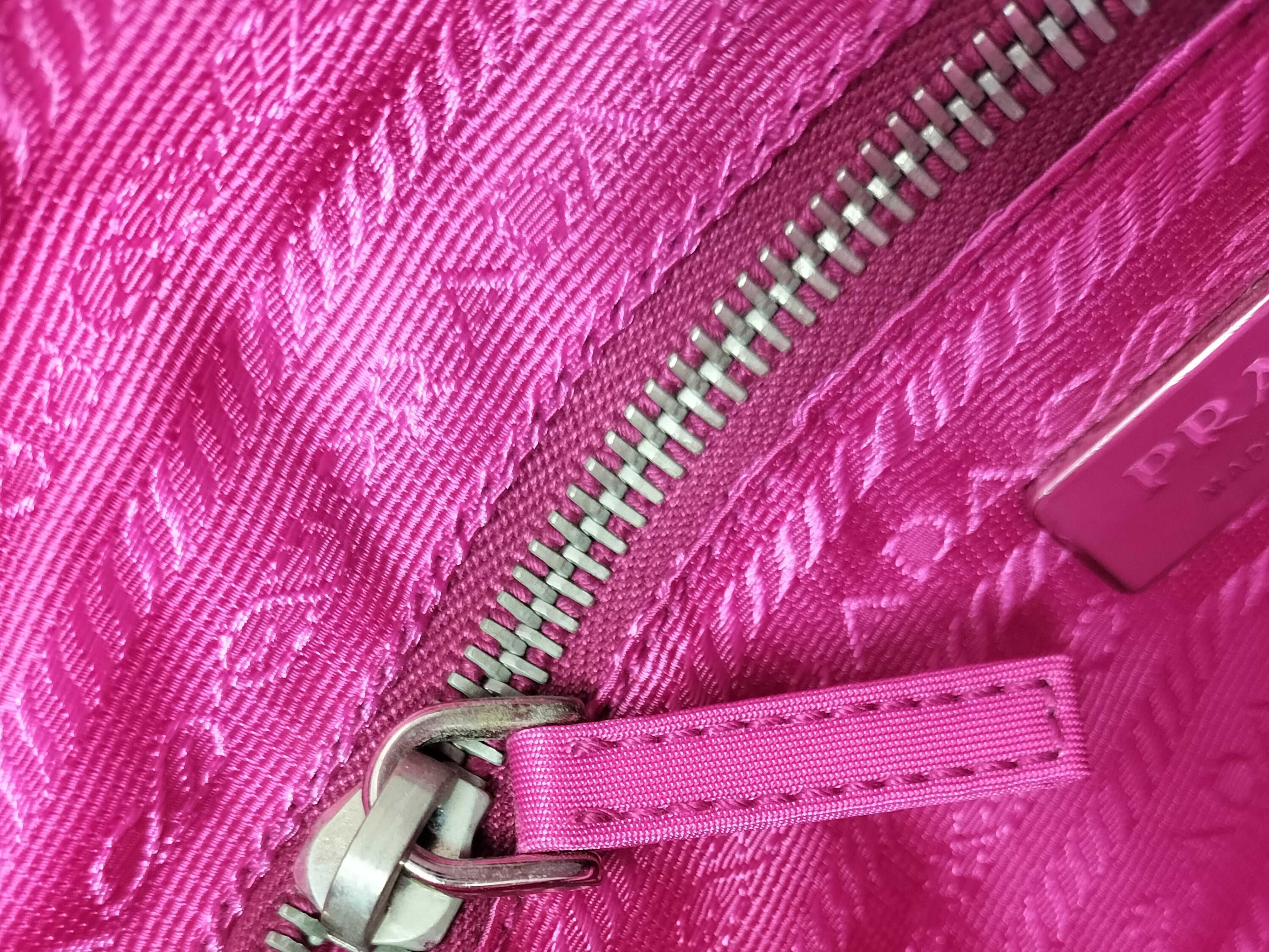 Nylon Prada Shoulder Bag Nylon Triangle Logo Shoulder Bag — view 11