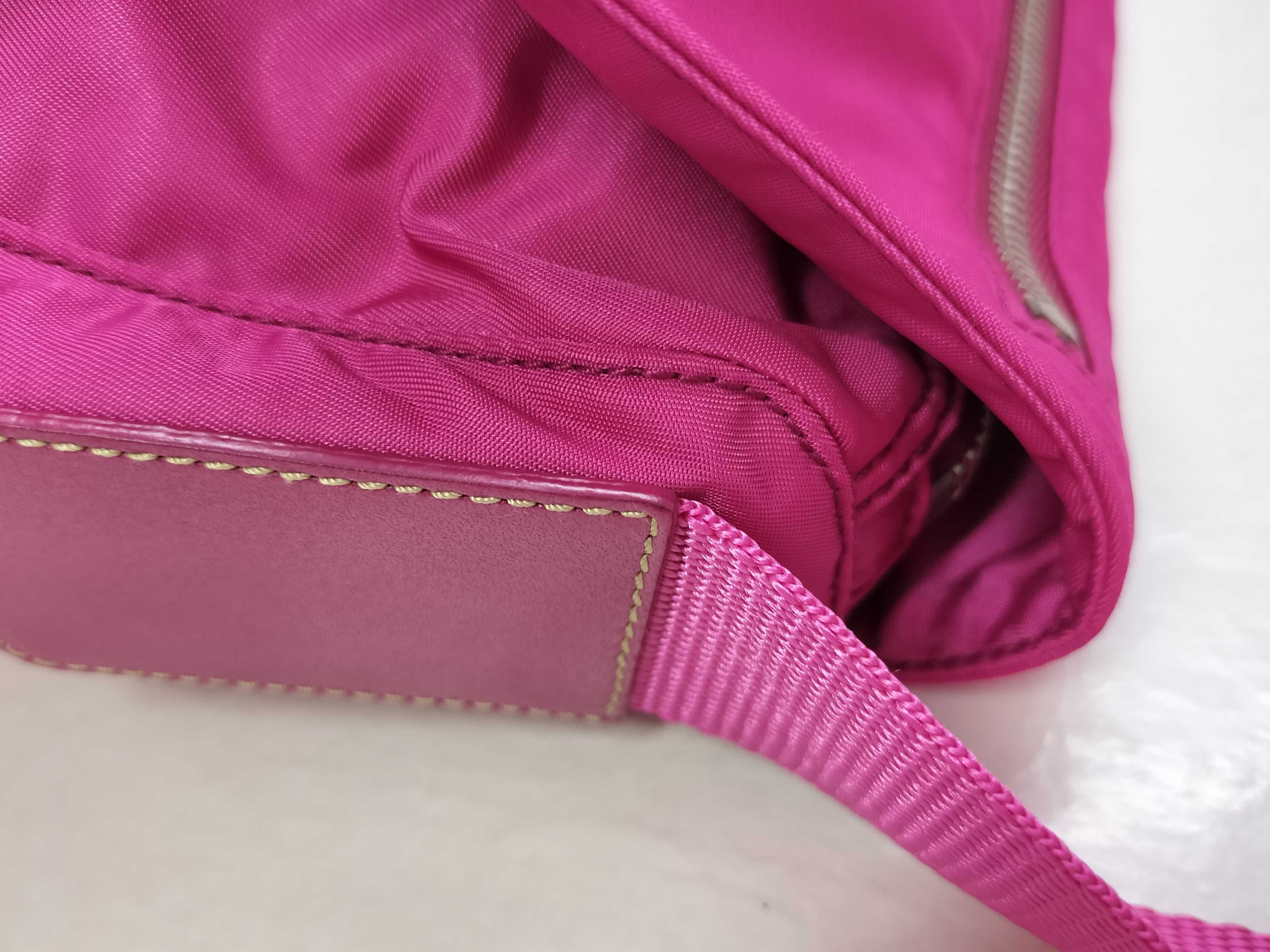Nylon Prada Shoulder Bag Nylon Triangle Logo Shoulder Bag — view 5