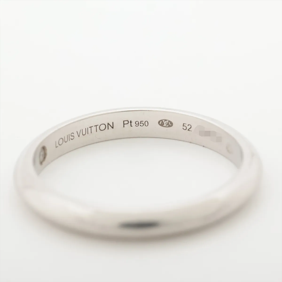 ring, Pt950, 3.2g, nameplate G88872, resizing available, Q9Y49F — view 3