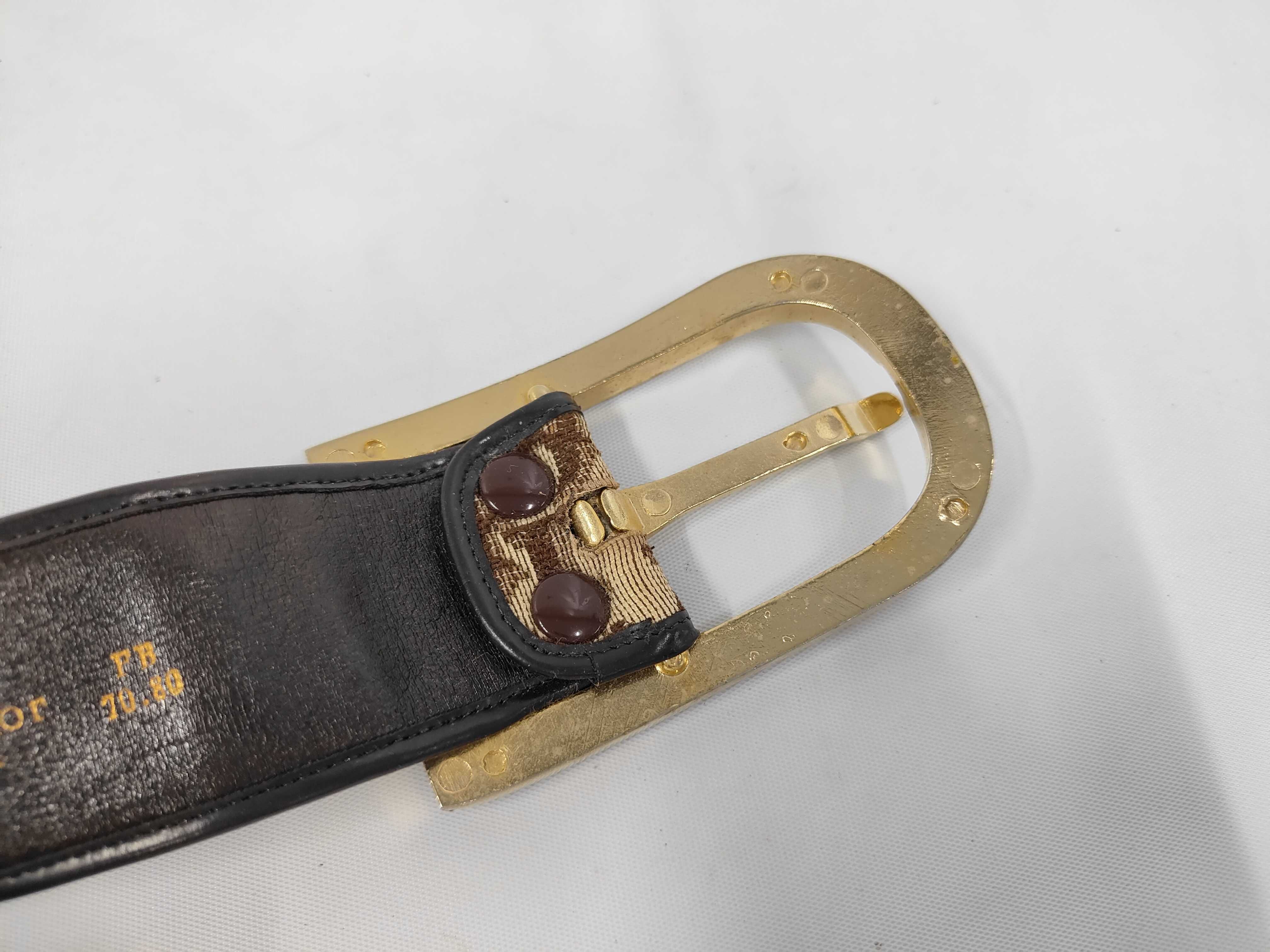Trotter Belt Jacquard Brown Belt — view 3