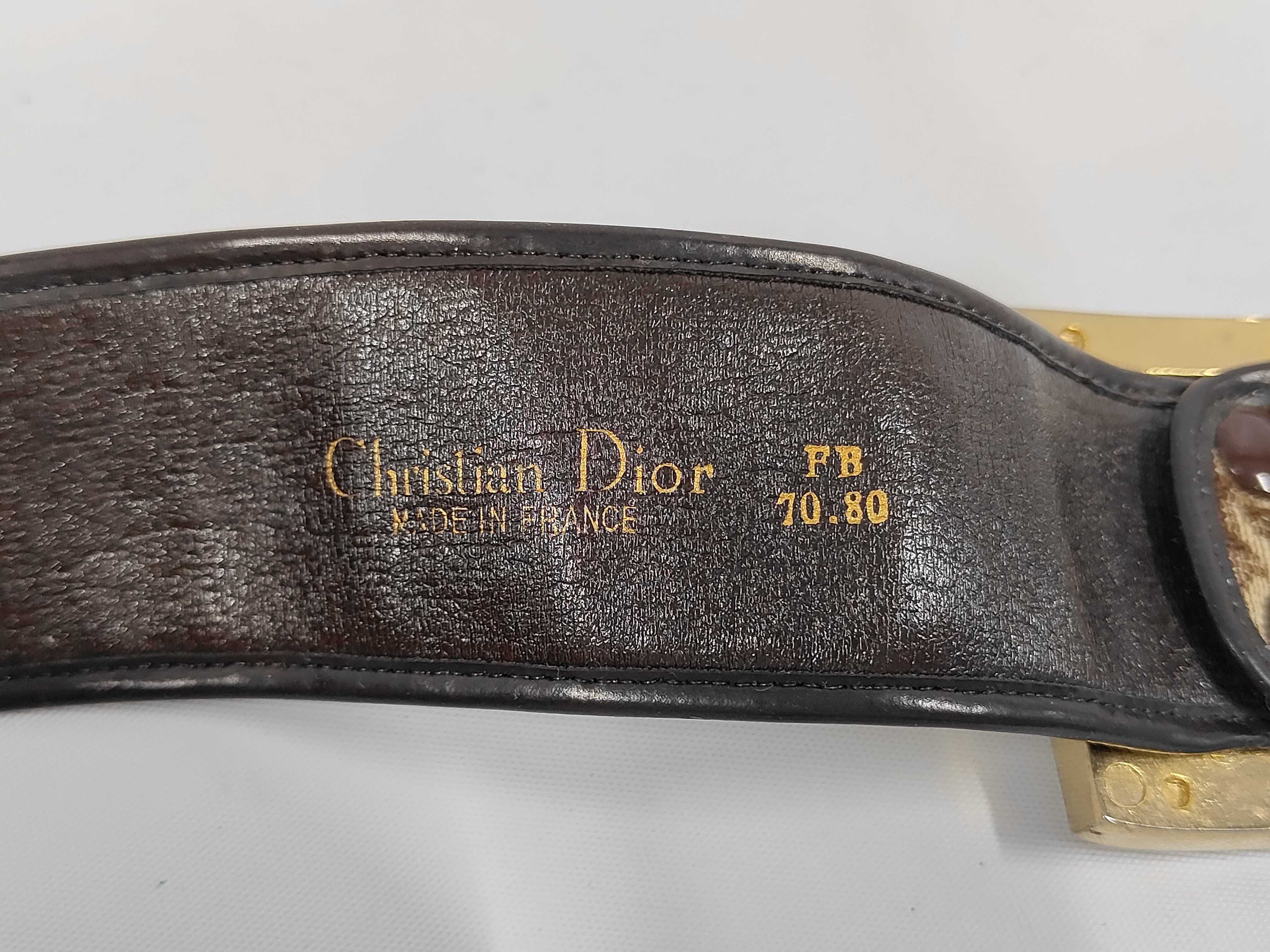 Trotter Belt Jacquard Brown Belt — view 4
