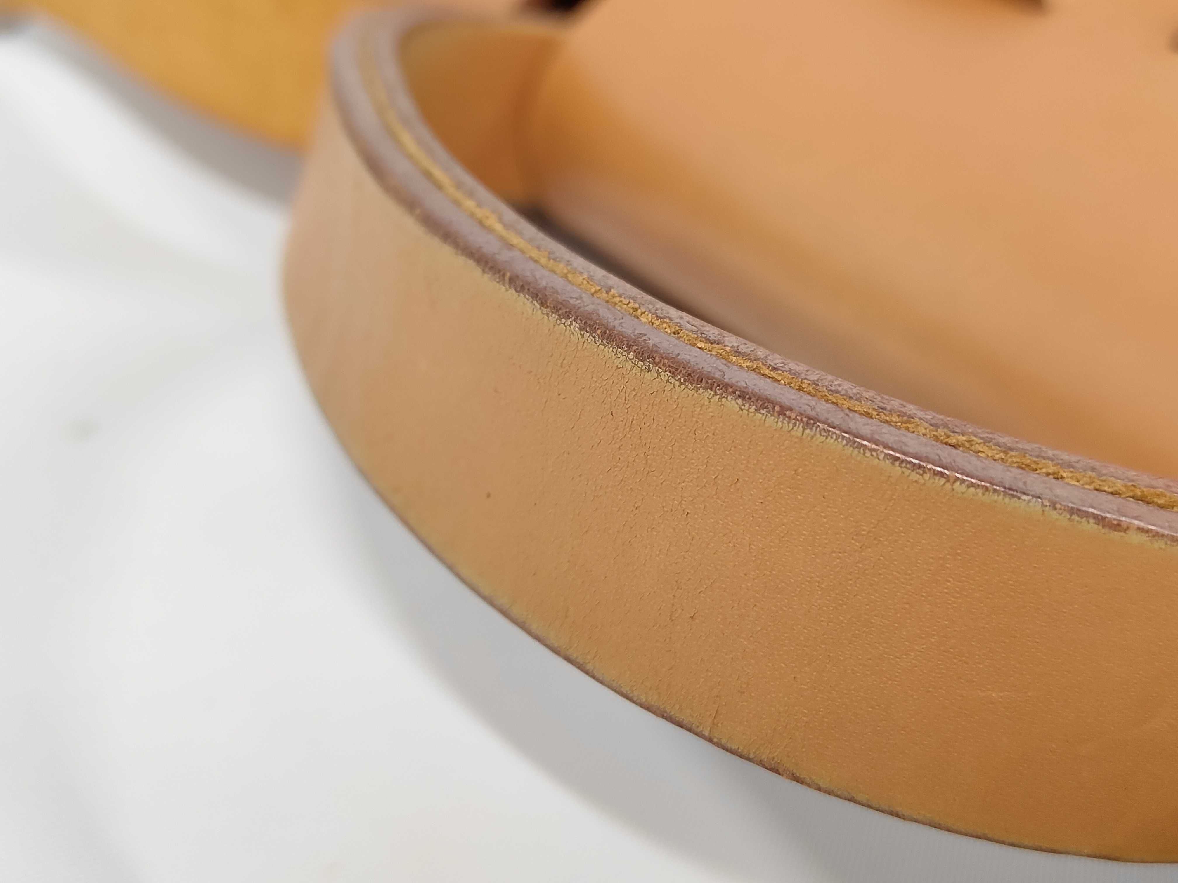 Hermès Herbag Zip MM Toile Officier x Leather Orange x Beige O Stamp Handbag — view 6