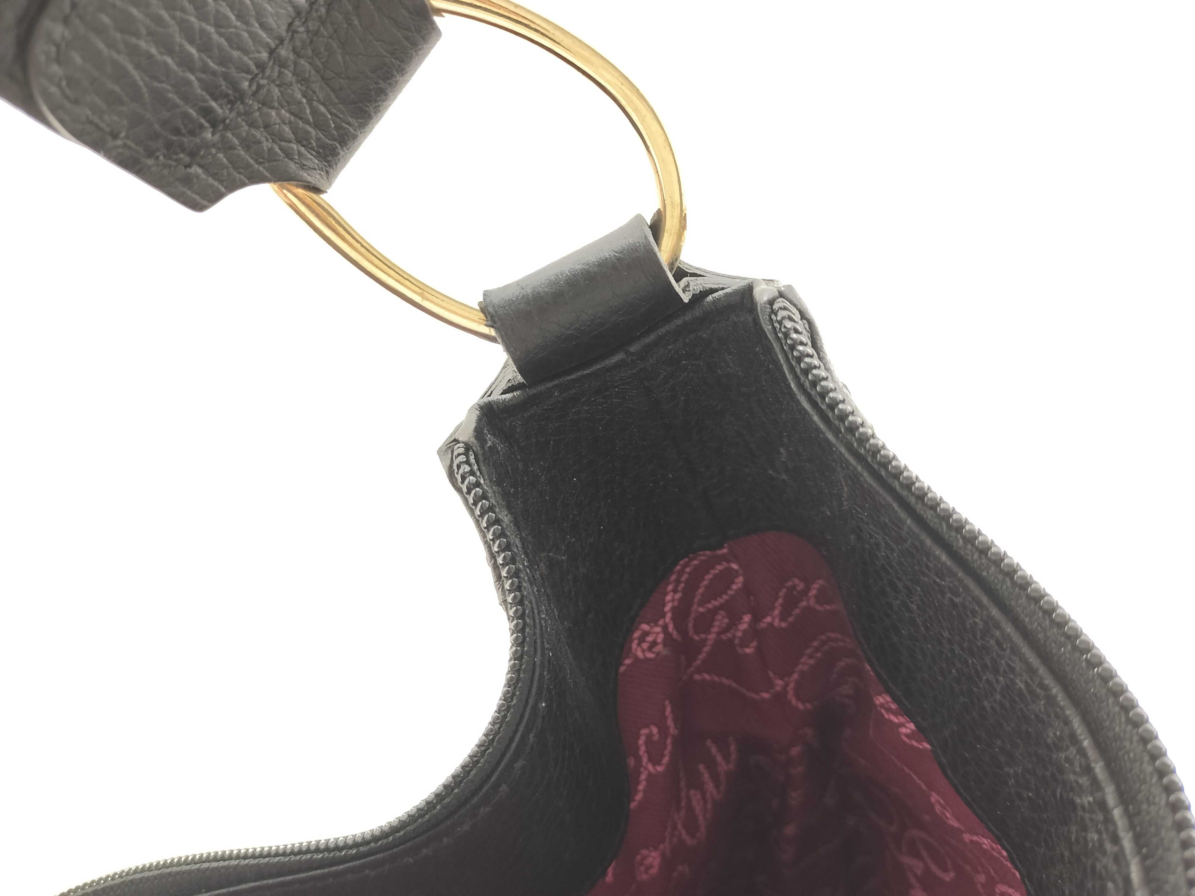 GG Canvas Black Canvas GG Monogram Crescent Underarm Bag Shoulder Bag — view 11