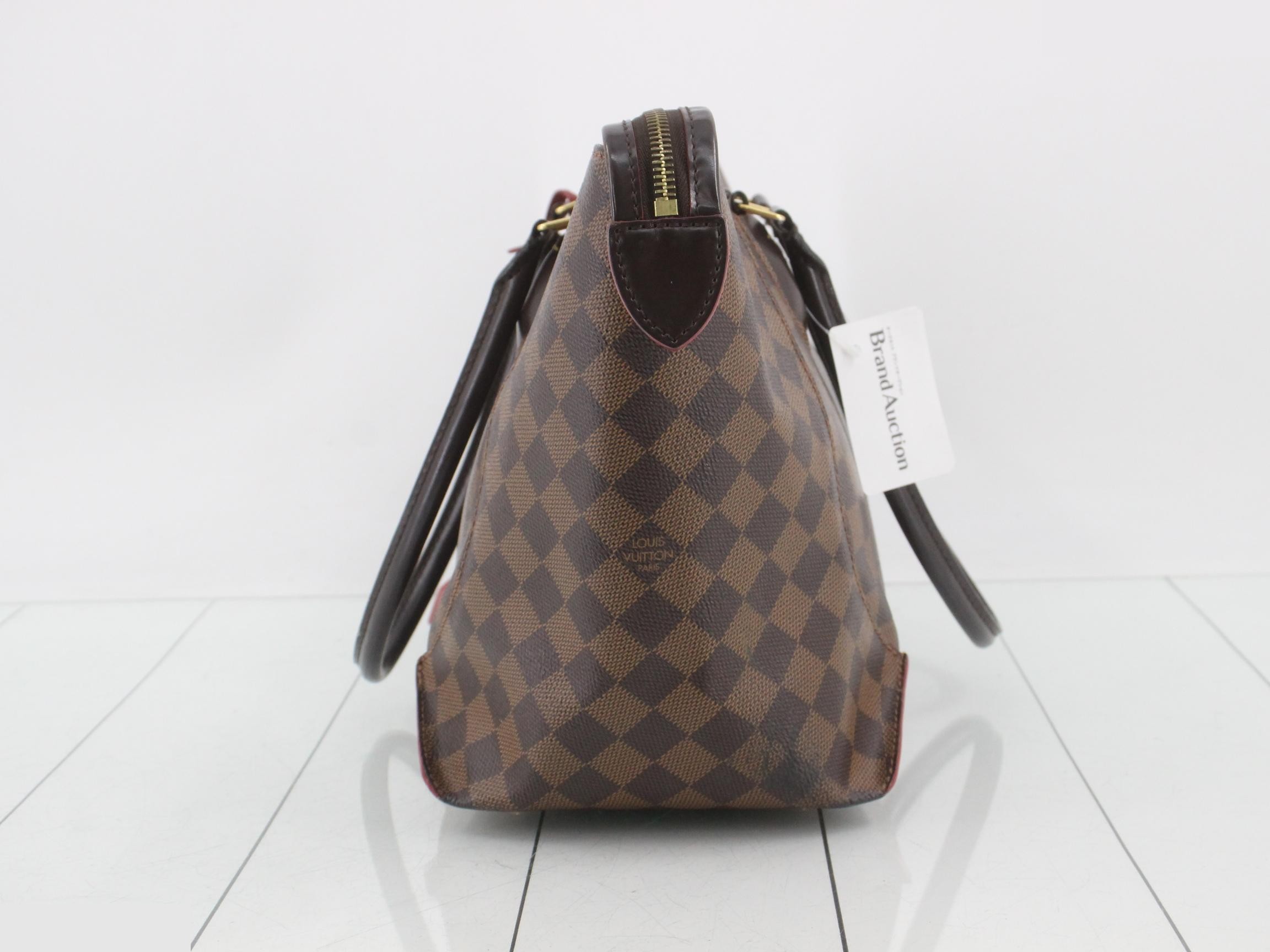 Damier Caissa Tote MM Cerise Tote Bag — view 3