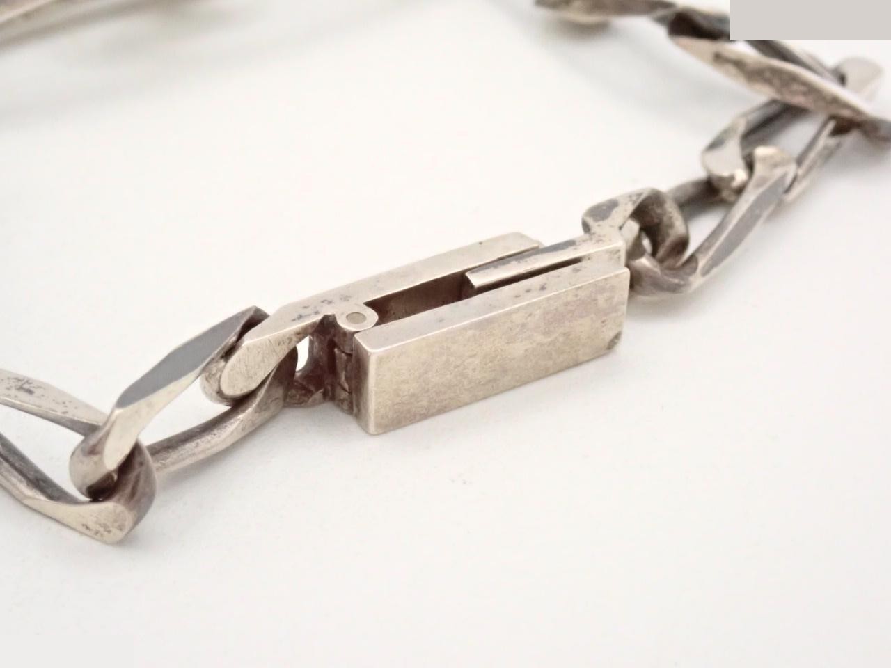 Silver bracelet, 925 sterling silver, 16.3g, wrist circumference approximately 17cm — view 3