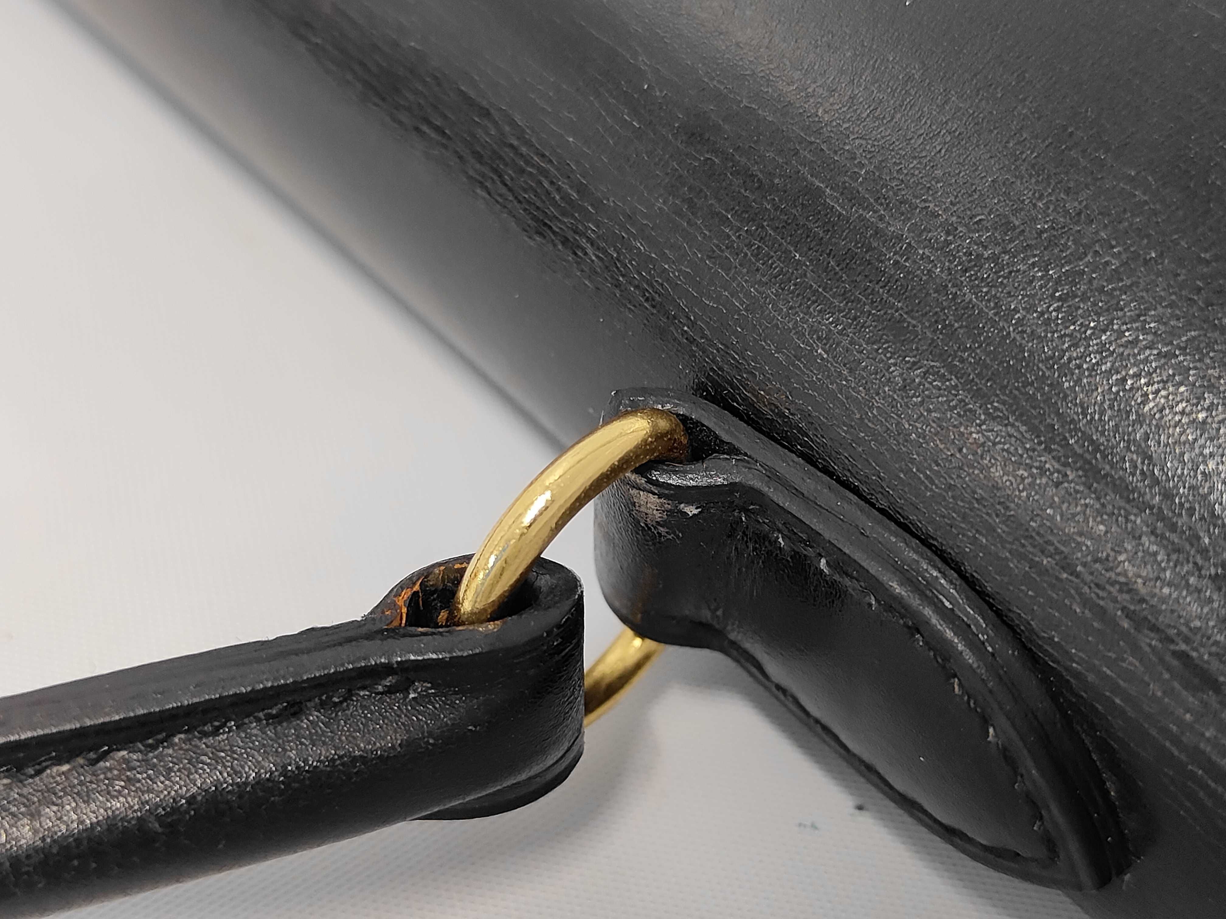 Gancini Leather Handbag — view 6