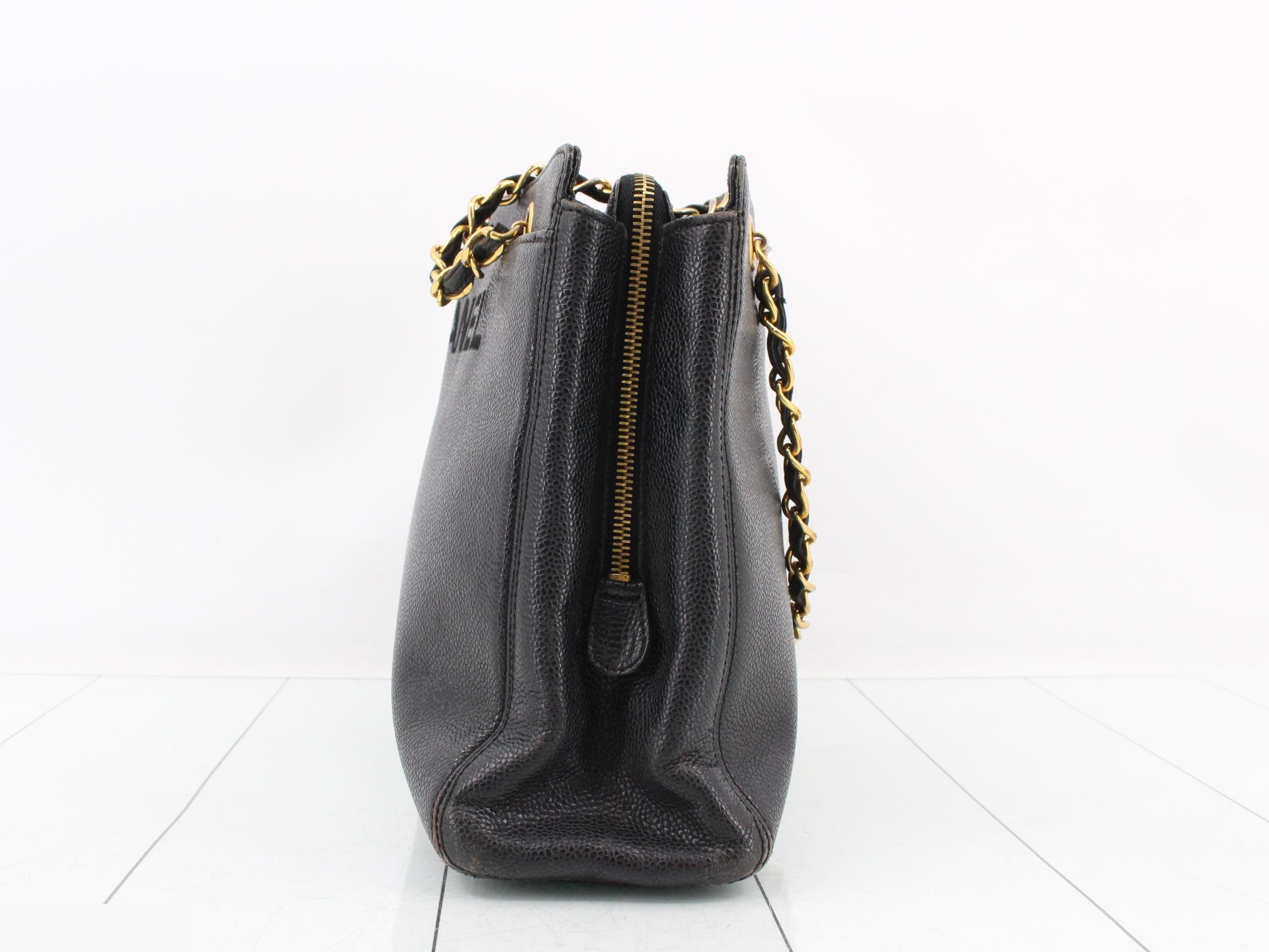 Caviar skin handbag — view 3