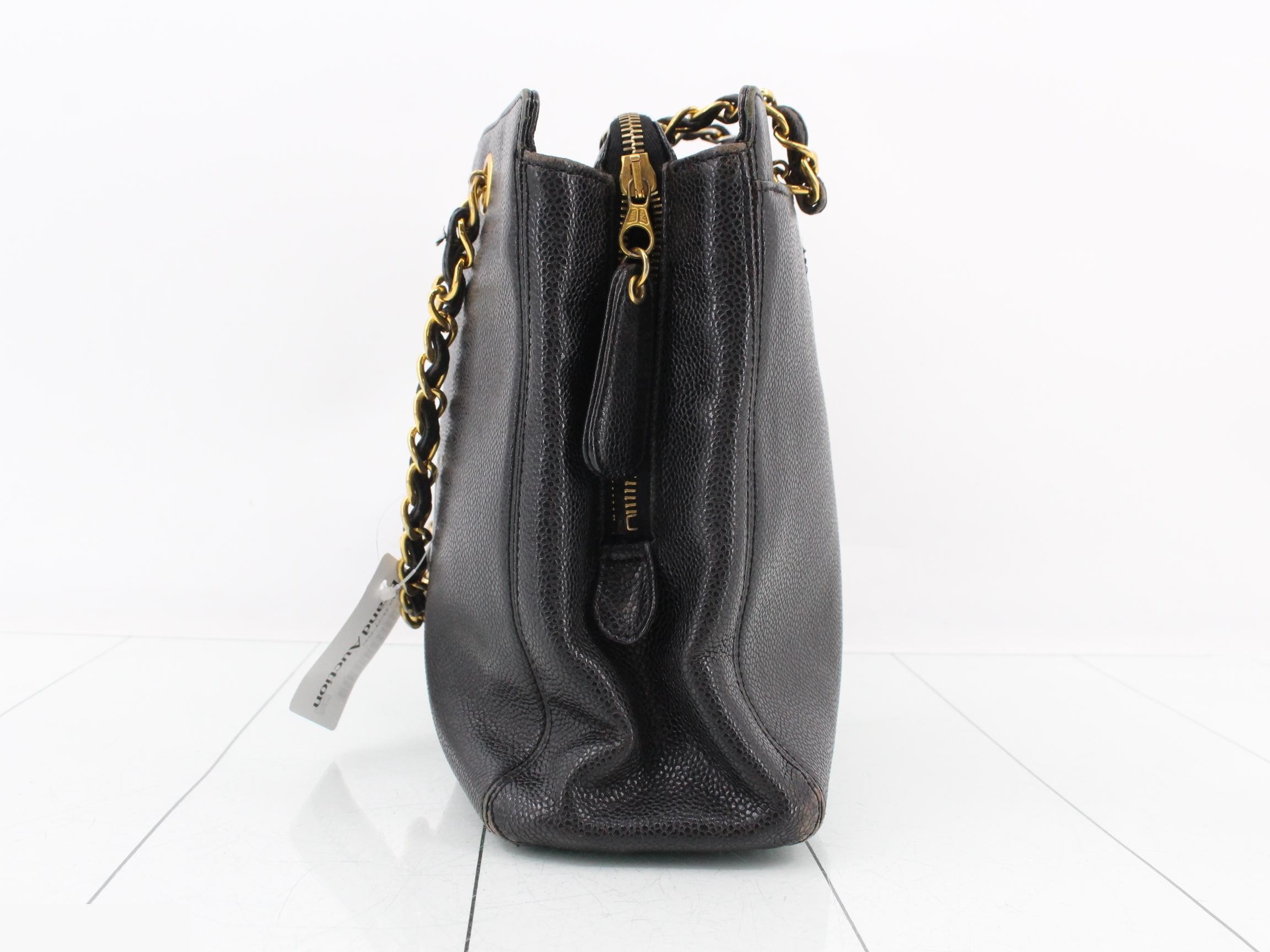 Caviar skin handbag — view 4