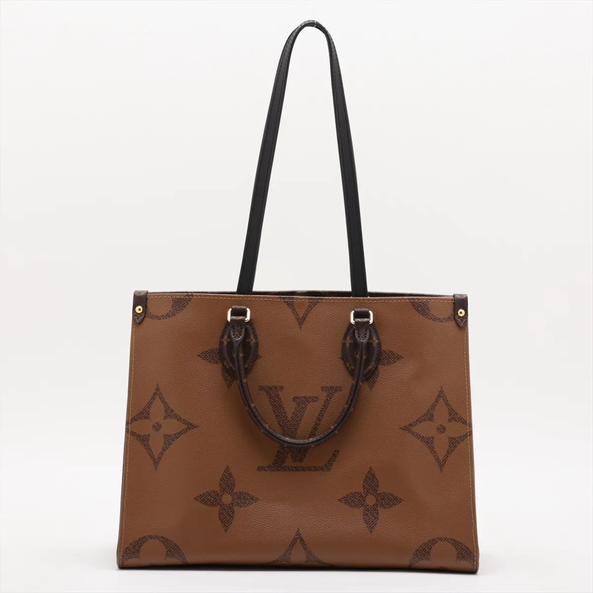 Giant Monogram Reverse OnTheGo MM M45321 DU5220 Brown — view 2