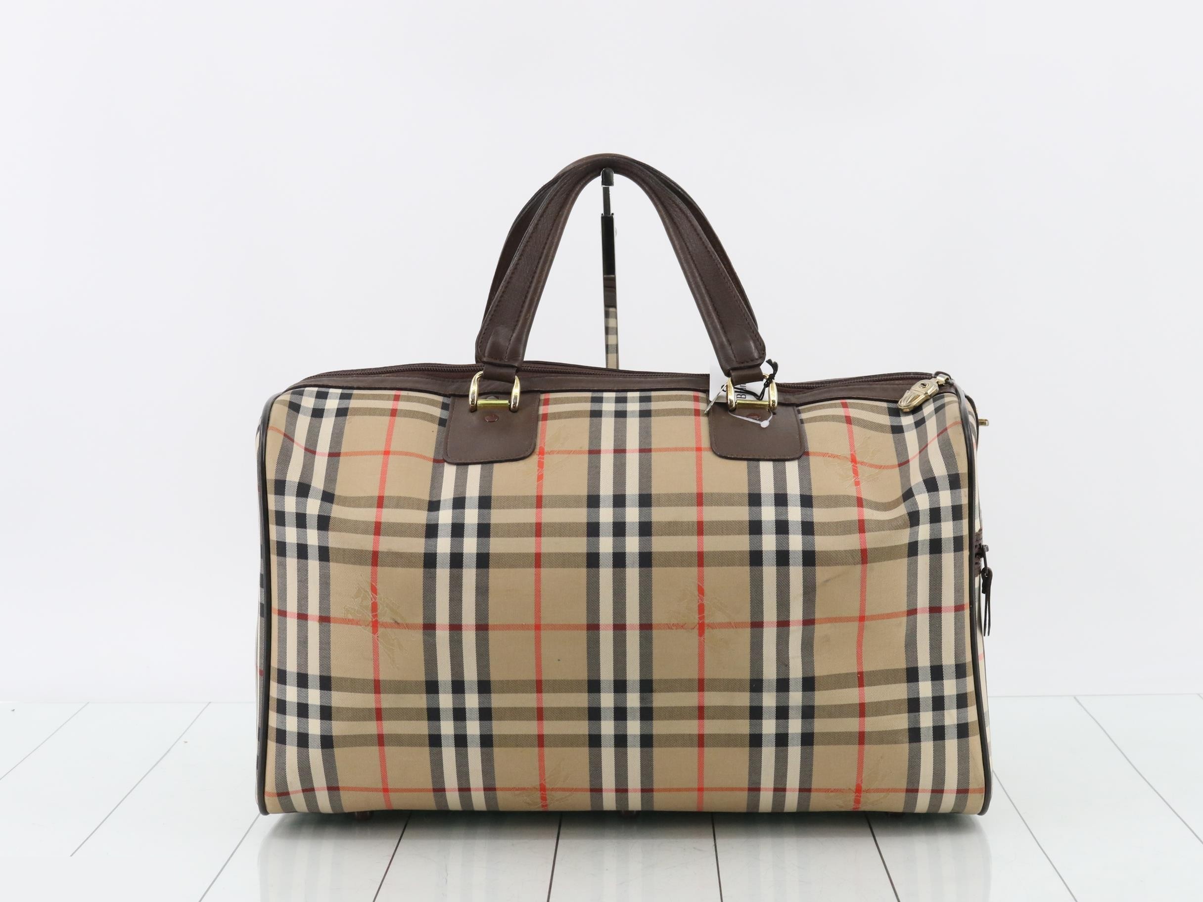Nova Check Boston Bag — view 2