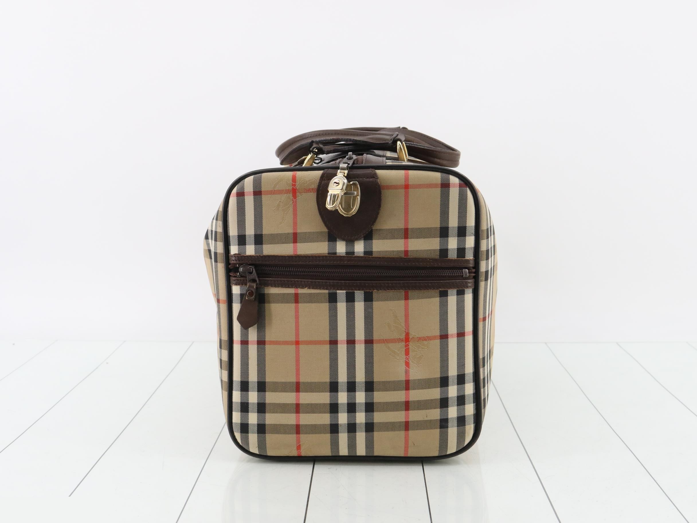 Nova Check Boston Bag — view 4