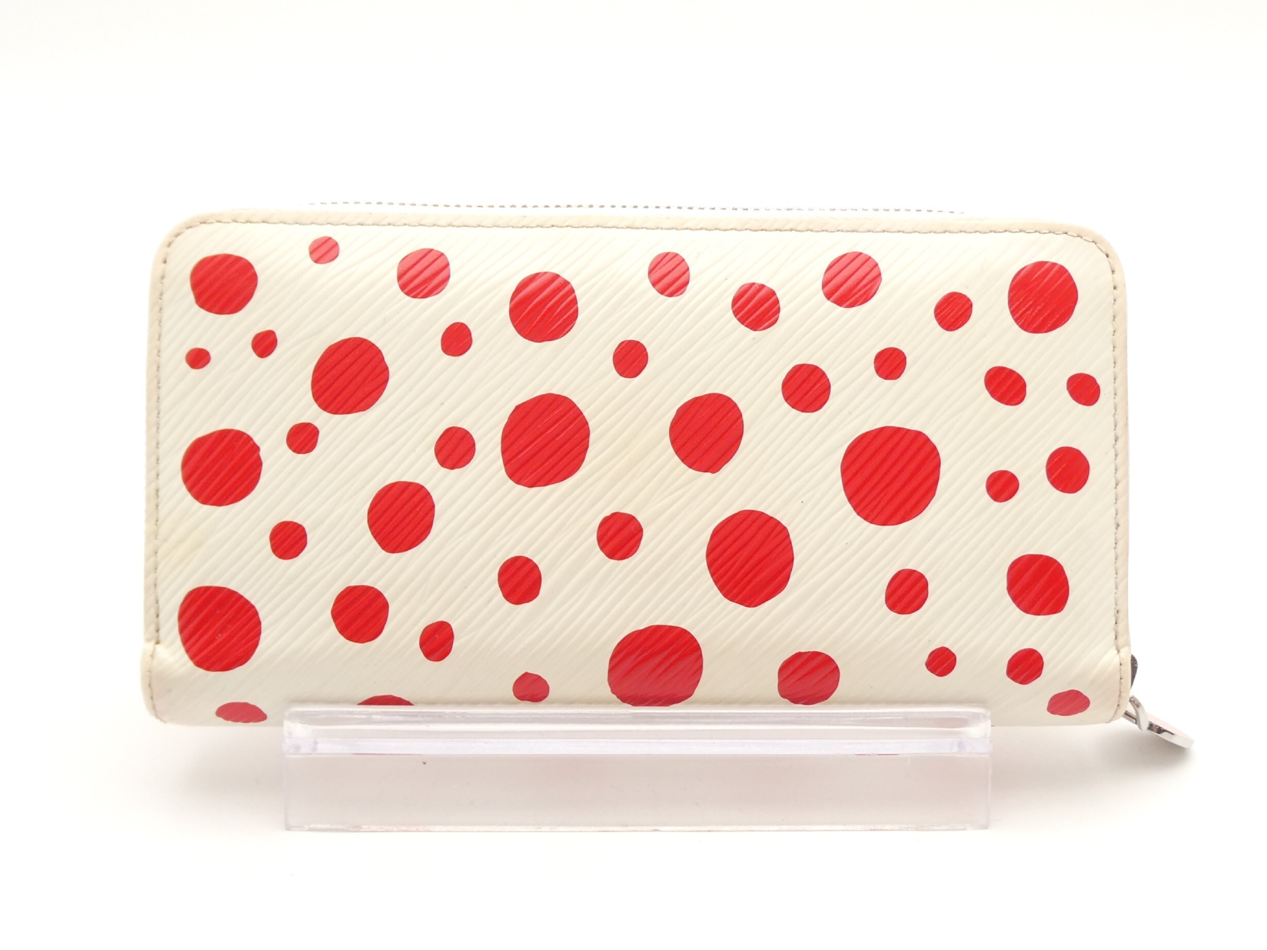 Epi Zippy Wallet, Yayoi Kusama design, IC chip compatible. — view 2