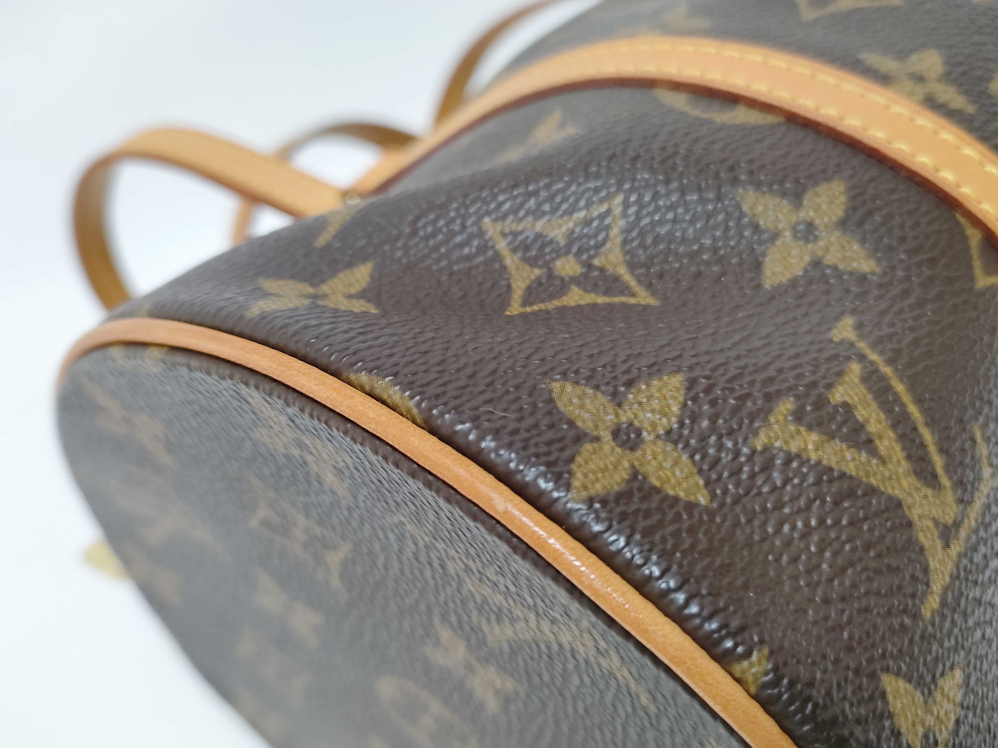 Monogram Papillon 30 M51385 MB1002 Brown Pouch Handbag — view 7