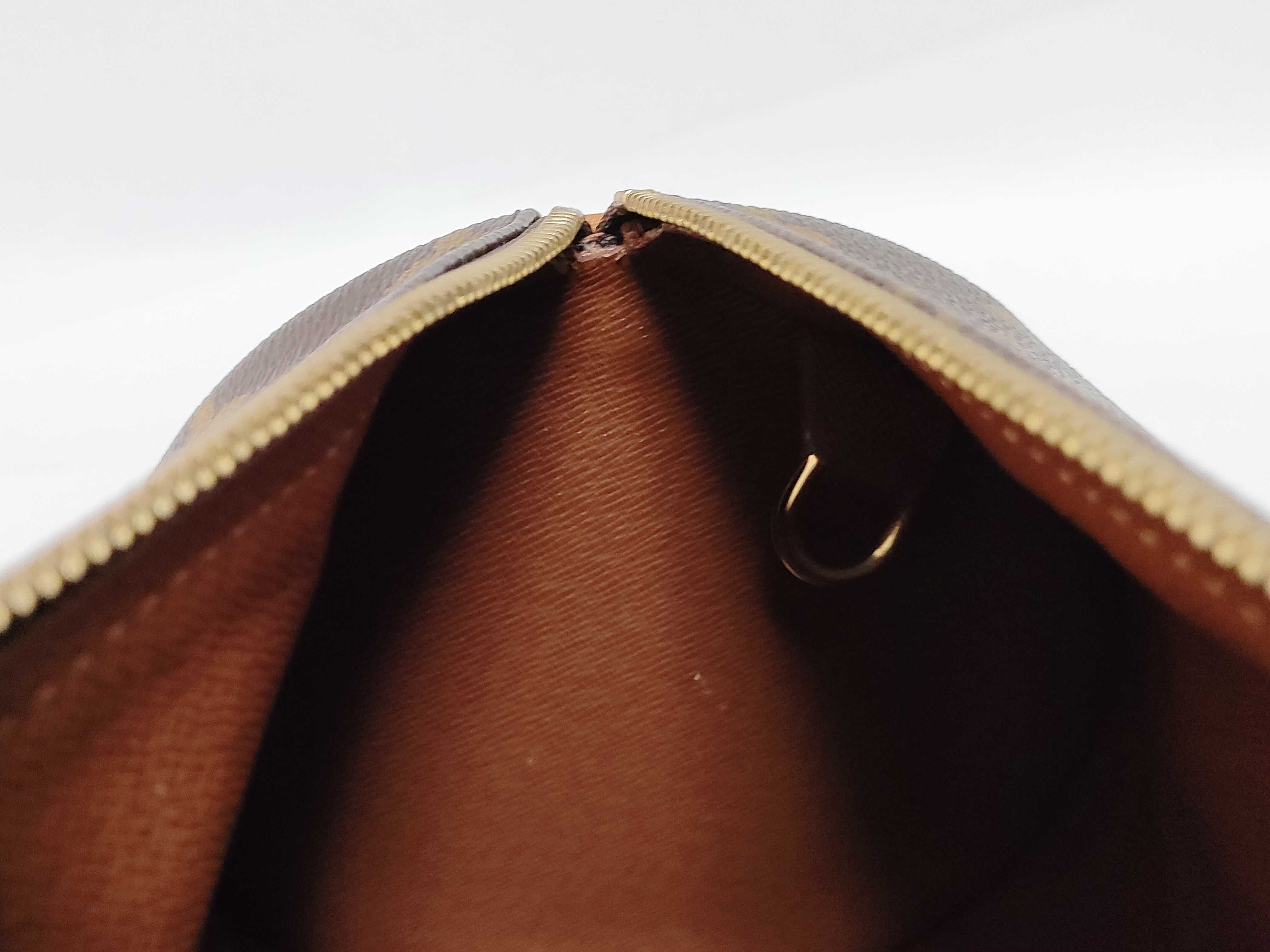 Monogram Papillon 30 M51385 MB1002 Brown Pouch Handbag — view 9
