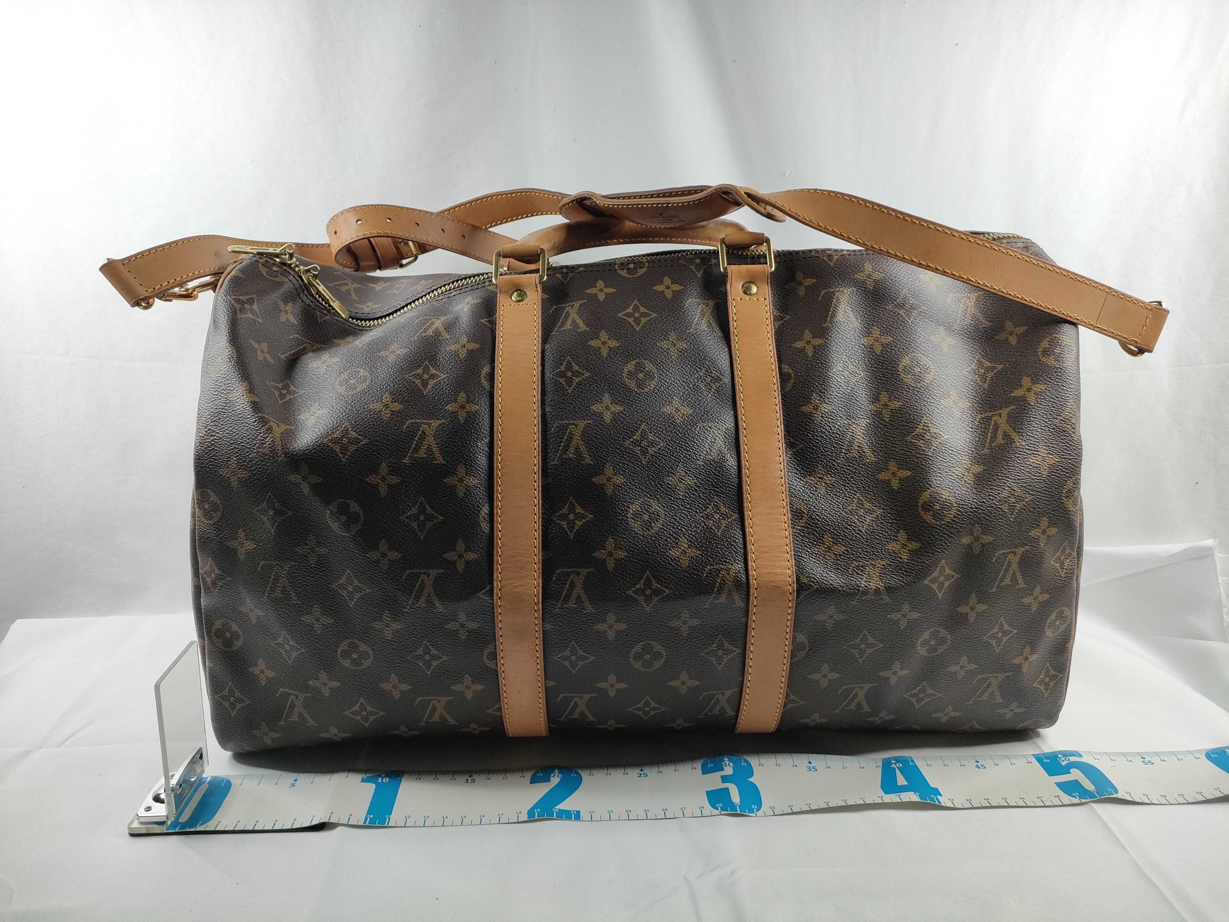 Monogram Keepall 50 M41426 VI0954 Brown Boston Bag — view 2