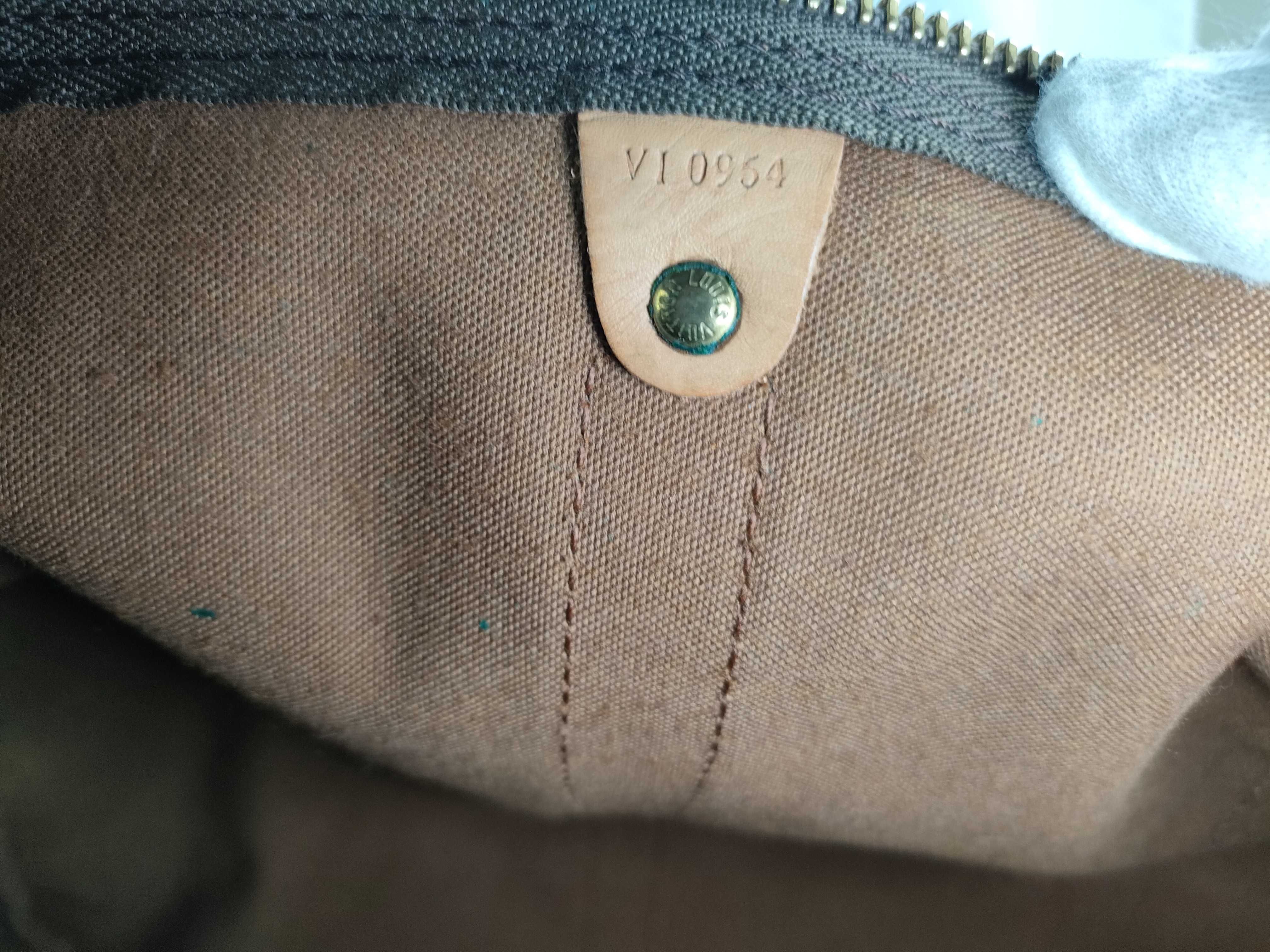 Monogram Keepall 50 M41426 VI0954 Brown Boston Bag — view 13