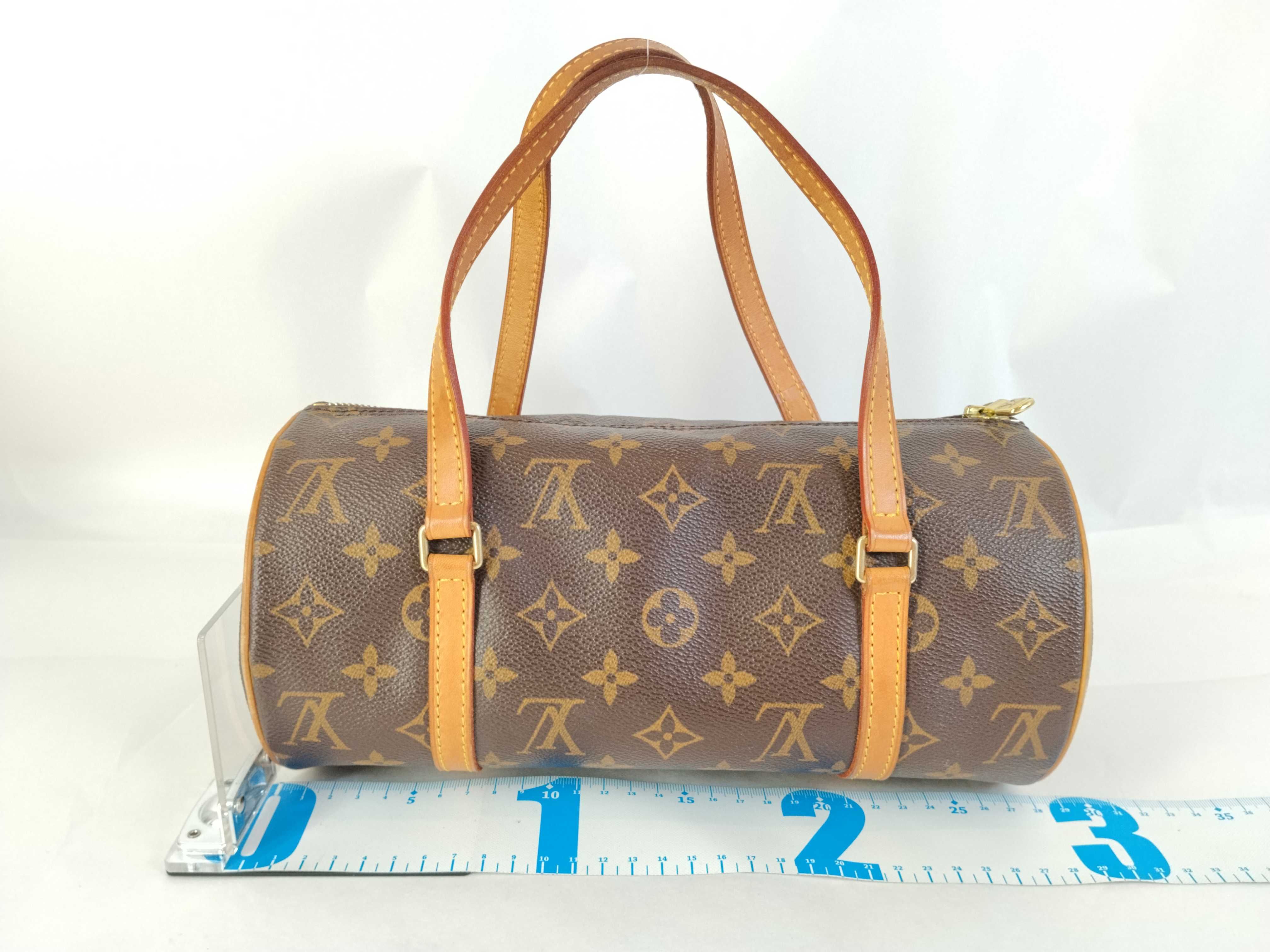 Monogram Papillon 26 M51366 SP0033 Brown Handbag — view 2