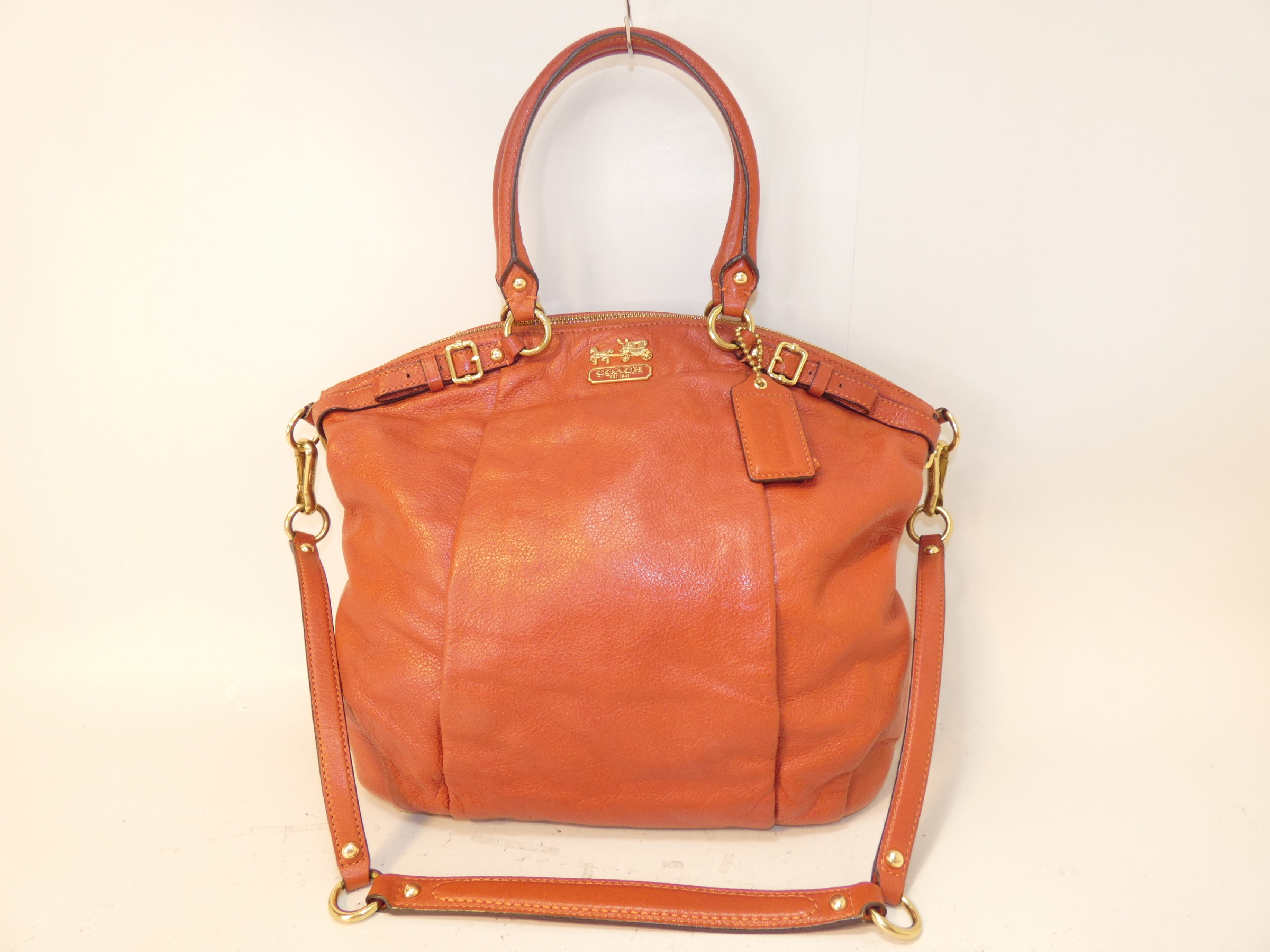 2-way Leather Hand/Shoulder Handbag