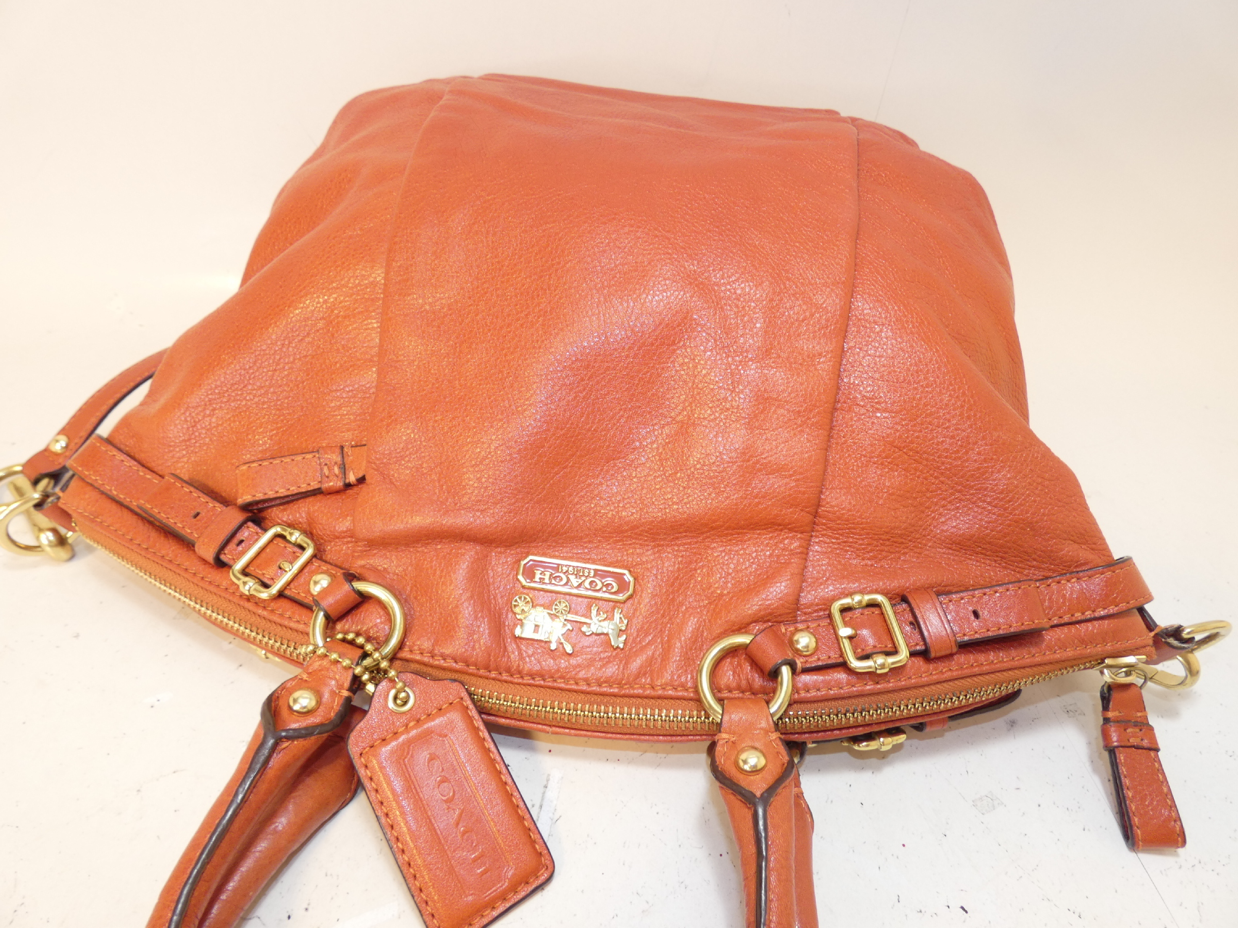 2-way Leather Hand/Shoulder Handbag — view 3