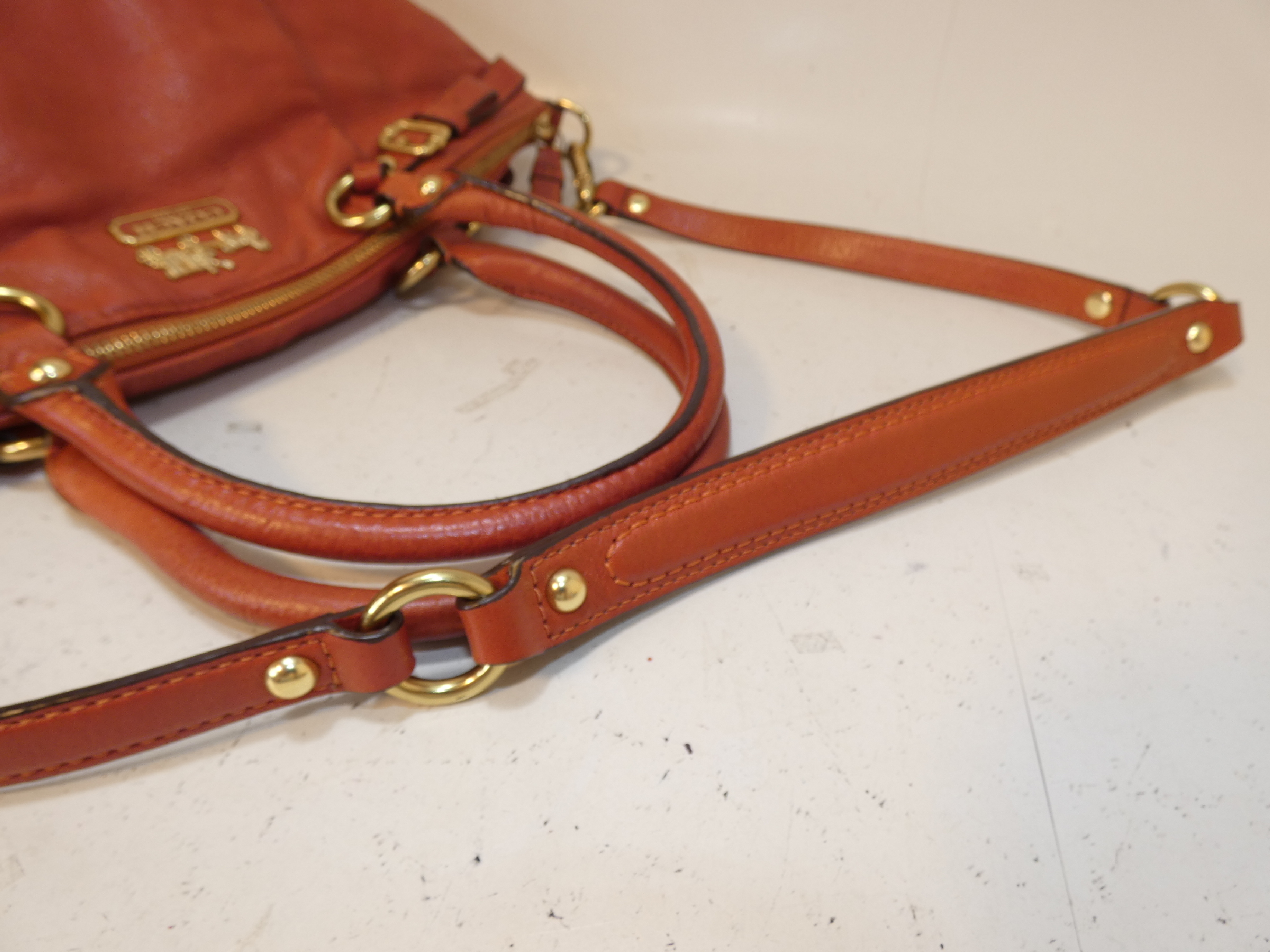 2-way Leather Hand/Shoulder Handbag — view 5
