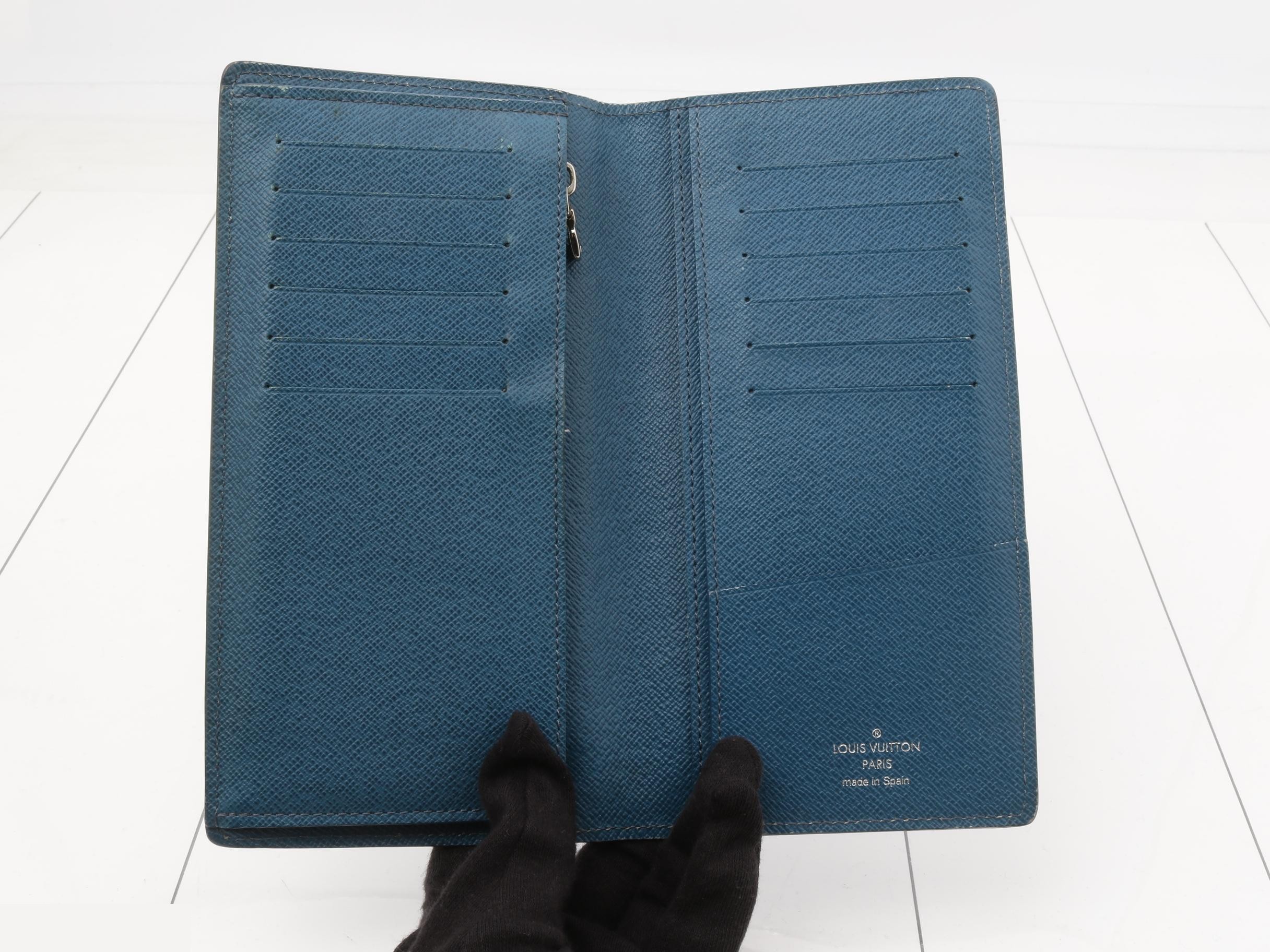M60616 Portefeuille Brazza Blue Celeste CA2174 — view 4