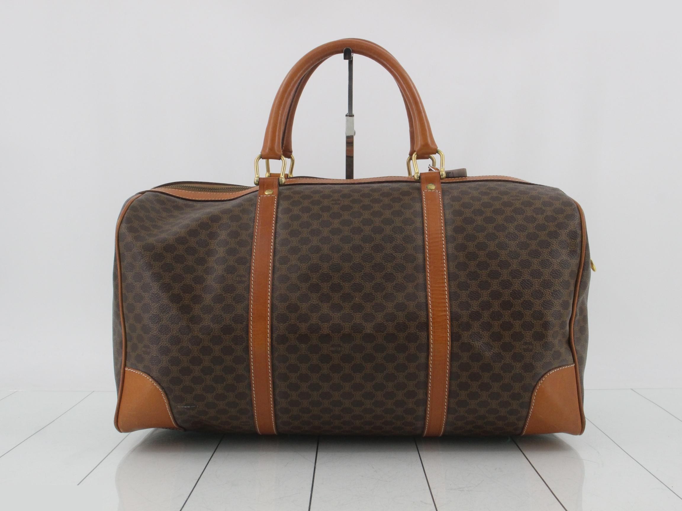 Macadam Boston bag, leather, beige/brown, gold hardware — view 2