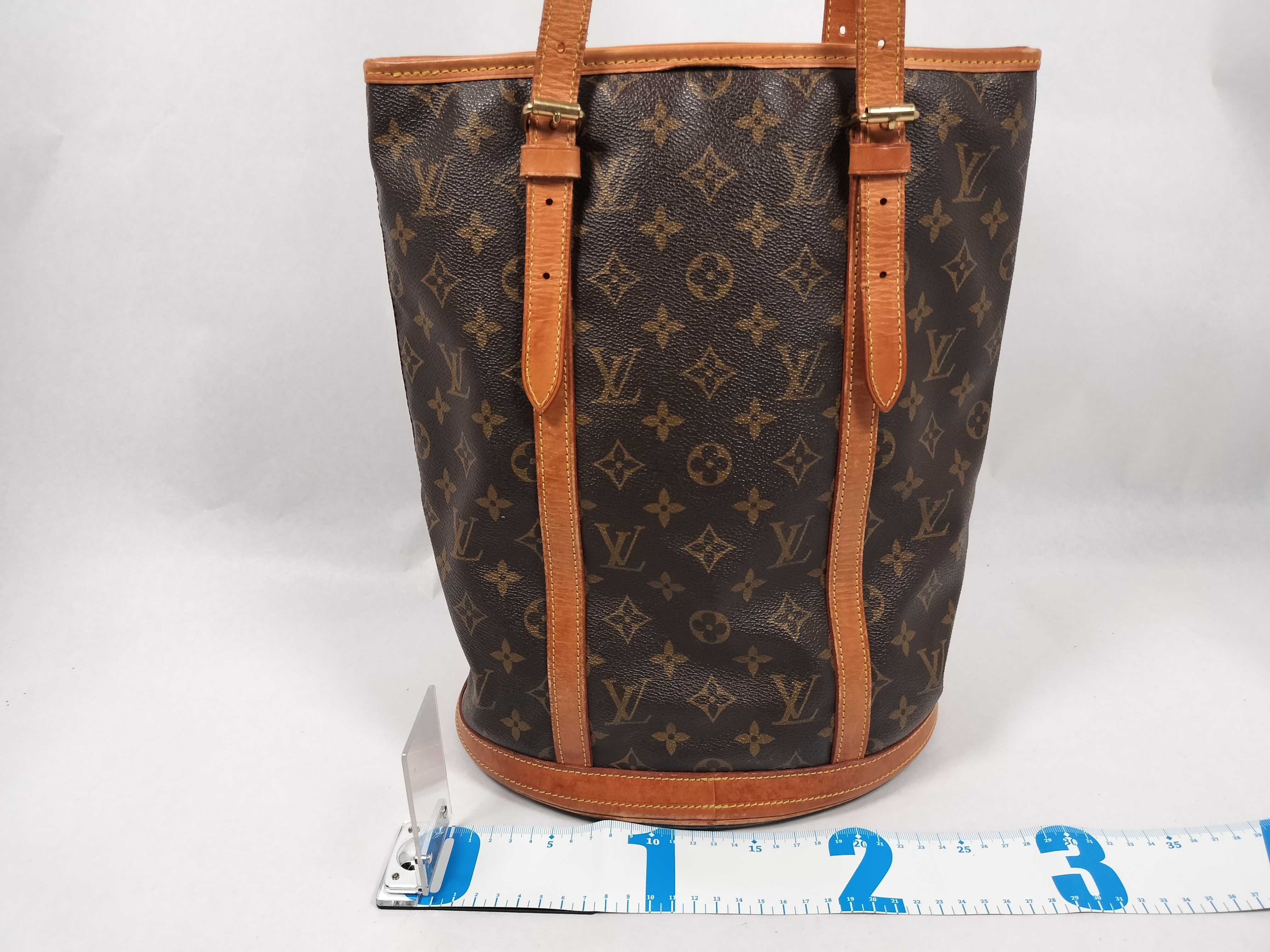 Monogram LV Bucket Tote Bag — view 2