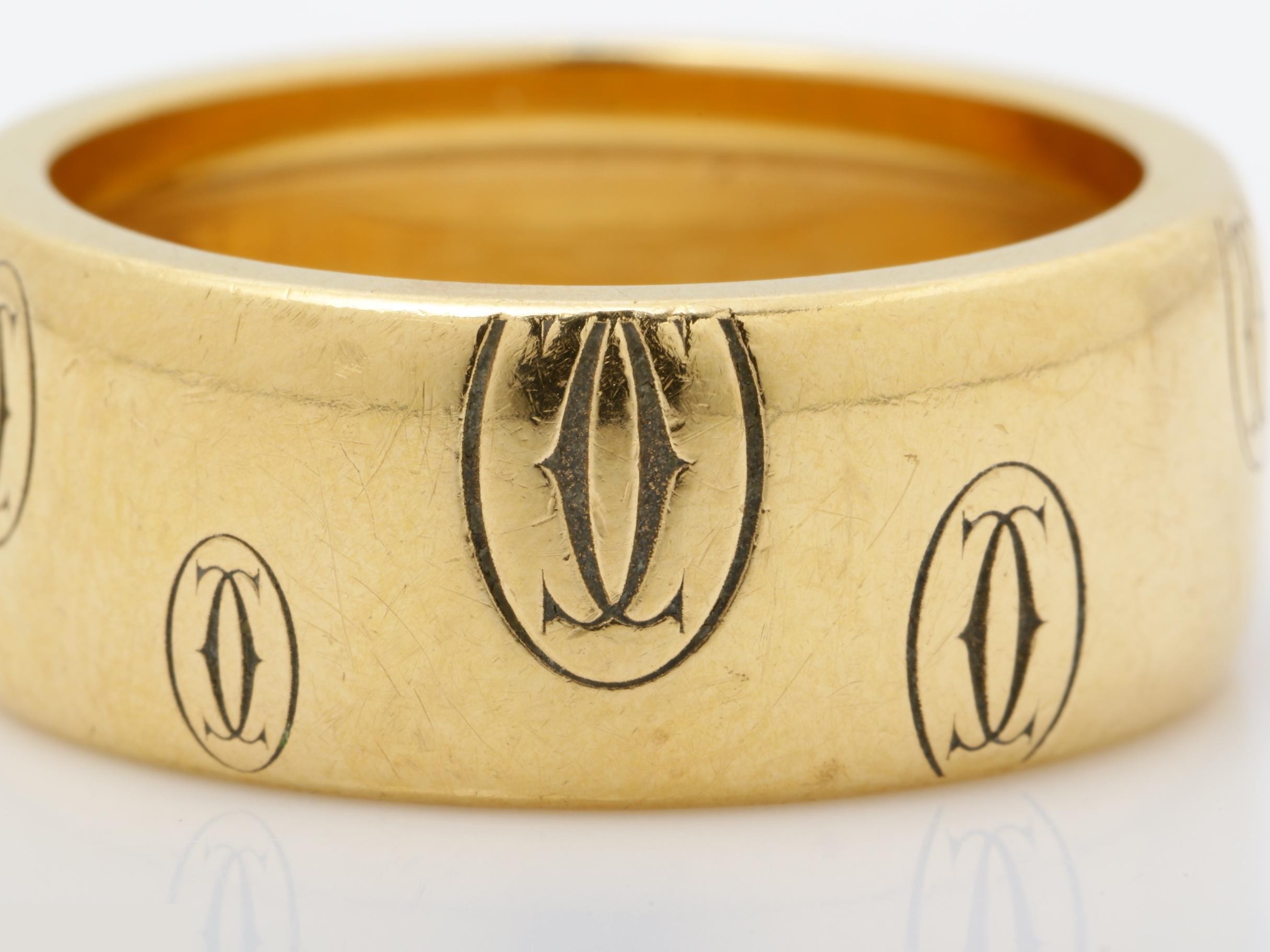 Happy Birthday (Precious Metal) Ring, 750PG, 9.2g, #53 — view 2