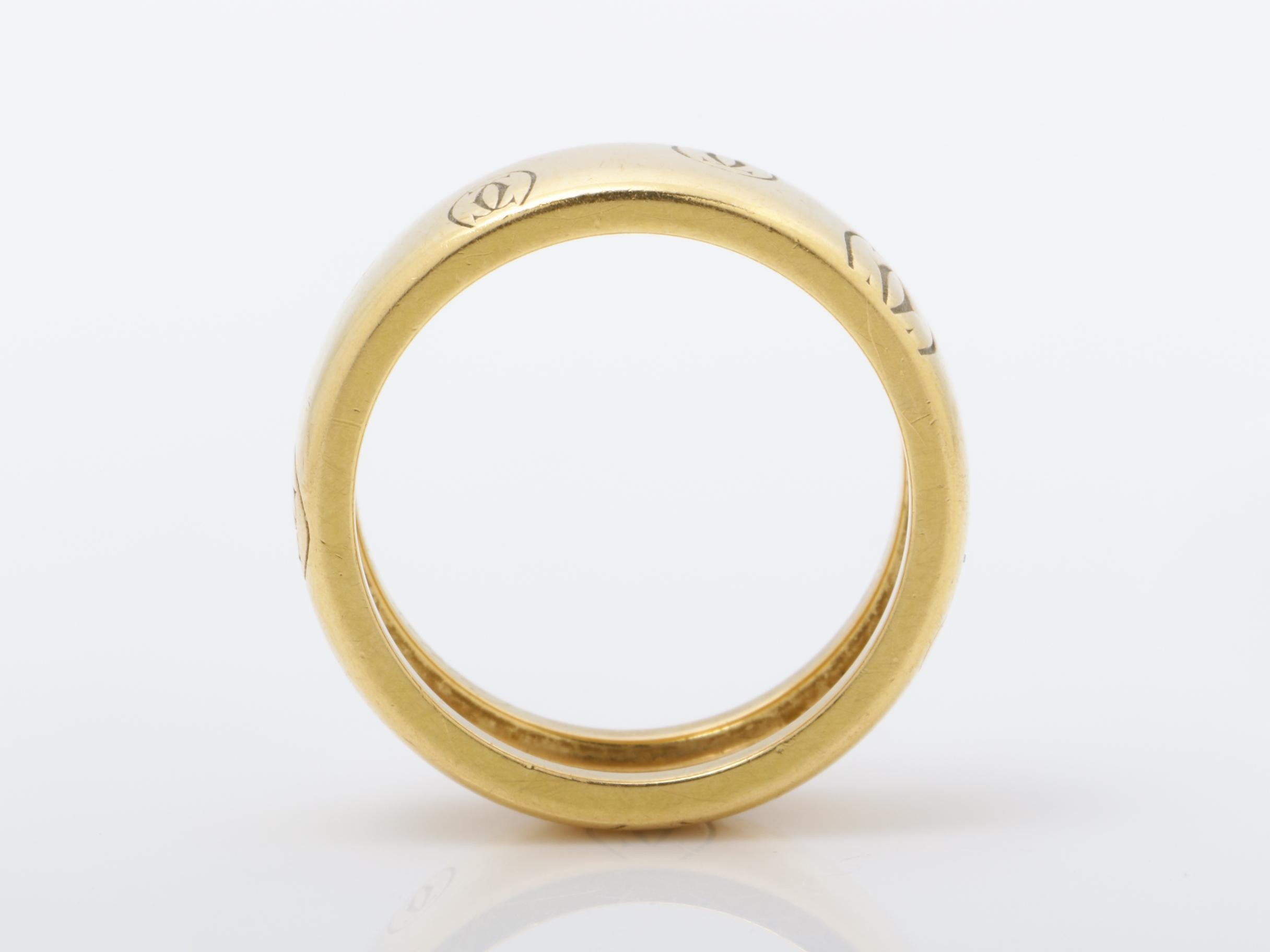 Happy Birthday (Precious Metal) Ring, 750PG, 9.2g, #53 — view 5