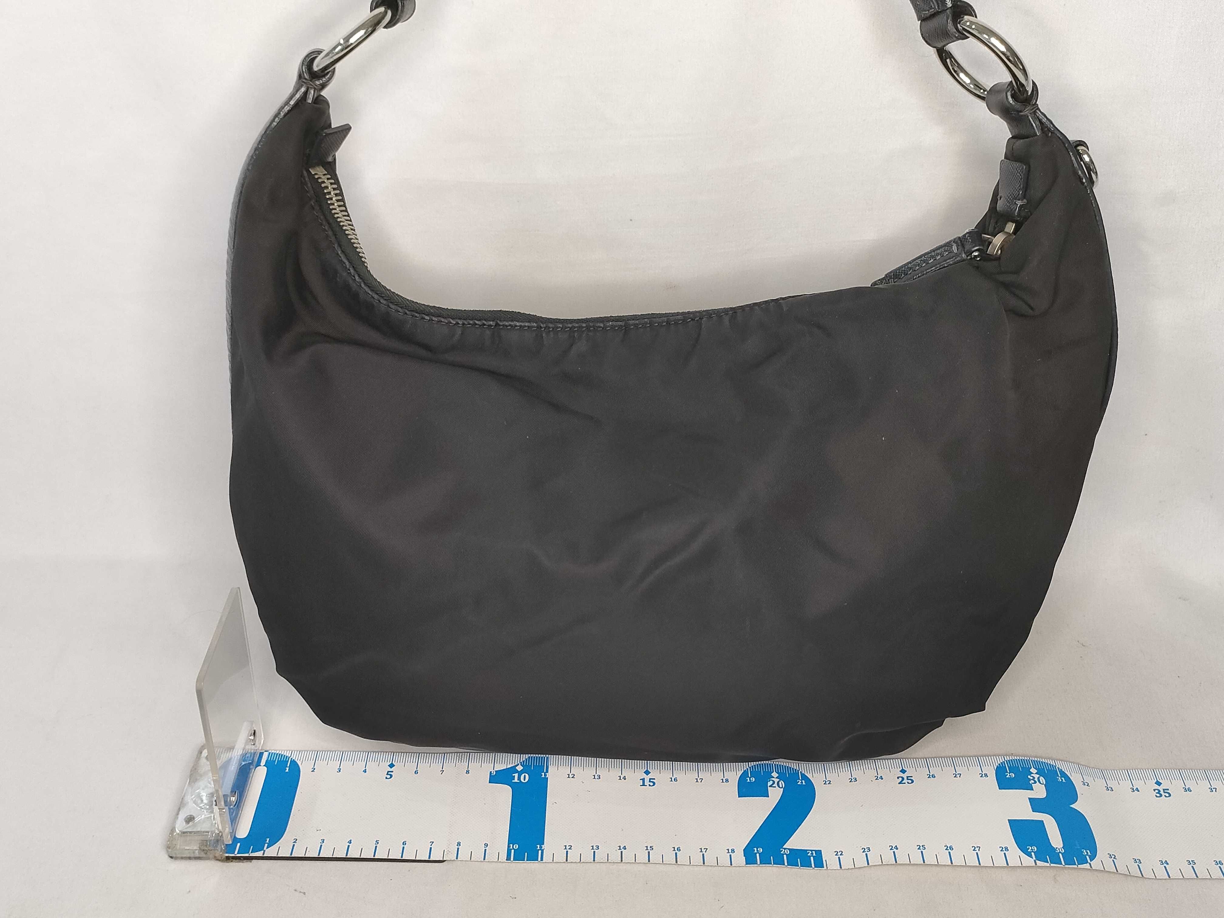 Nylon Prada Saffiano One-Shoulder Bag with Triangle Logo Nylon Shoulder Bag — view 2