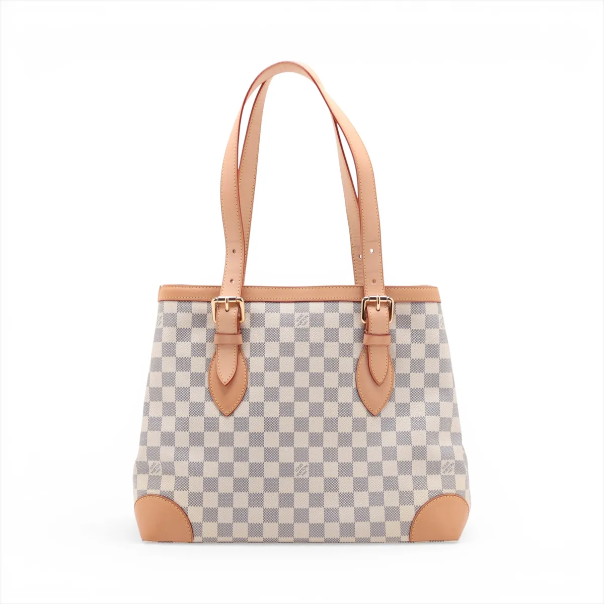 Damier Azur Hampstead MM N51206 CA0038 White — view 2