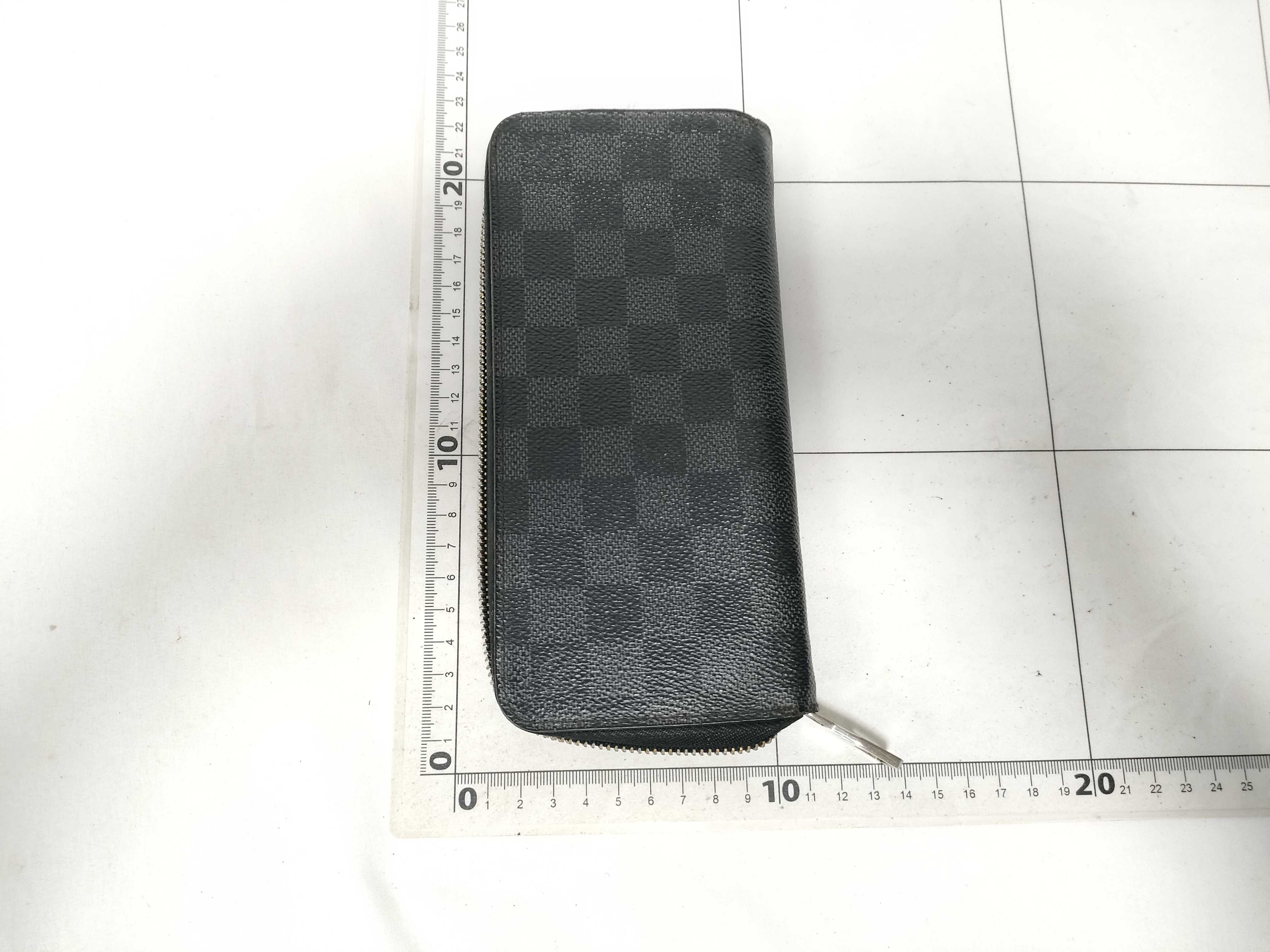 Damier Graphite LV Long Wallet Damier Graphite Wallet — view 2