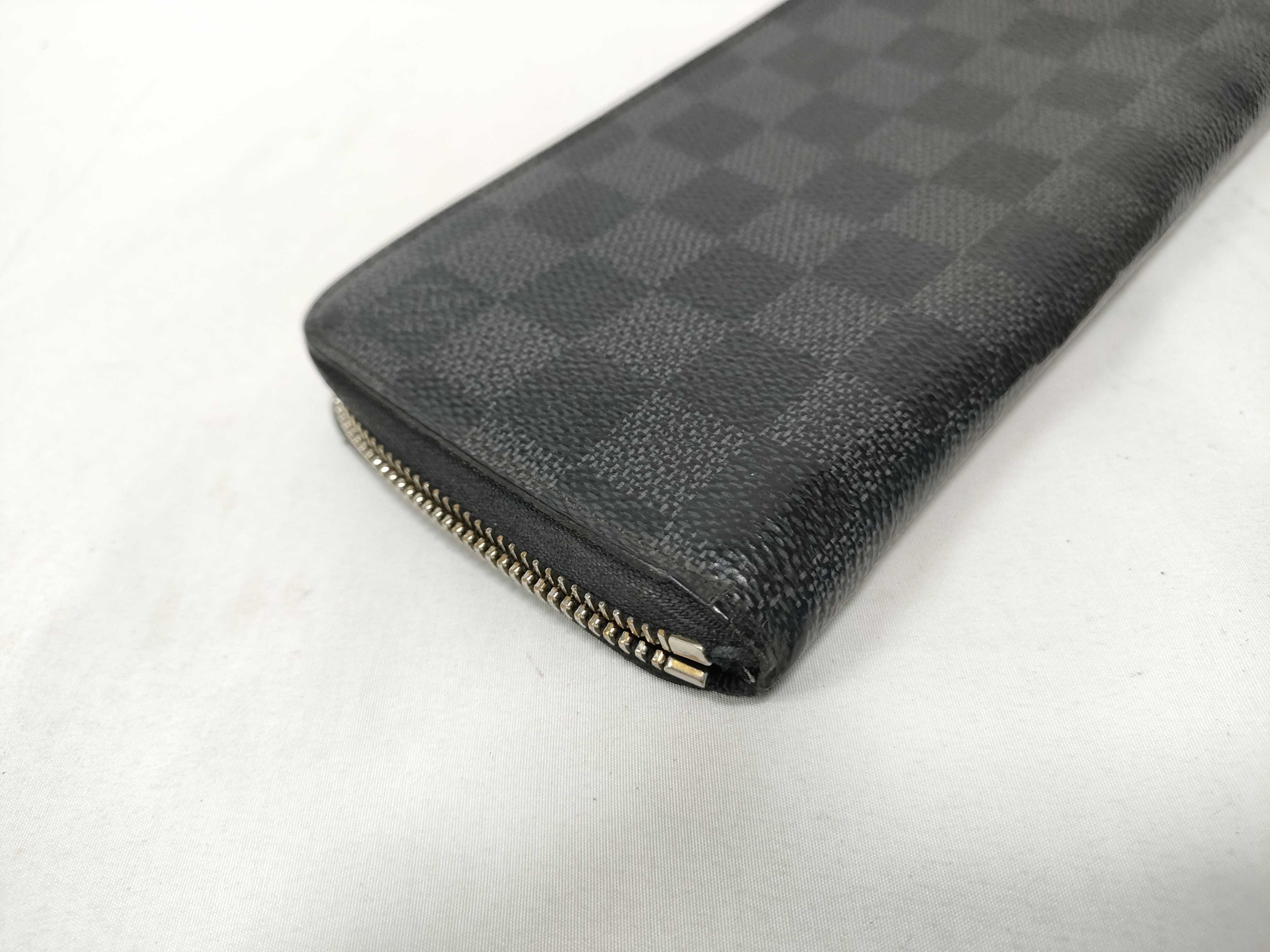 Damier Graphite LV Long Wallet Damier Graphite Wallet — view 14