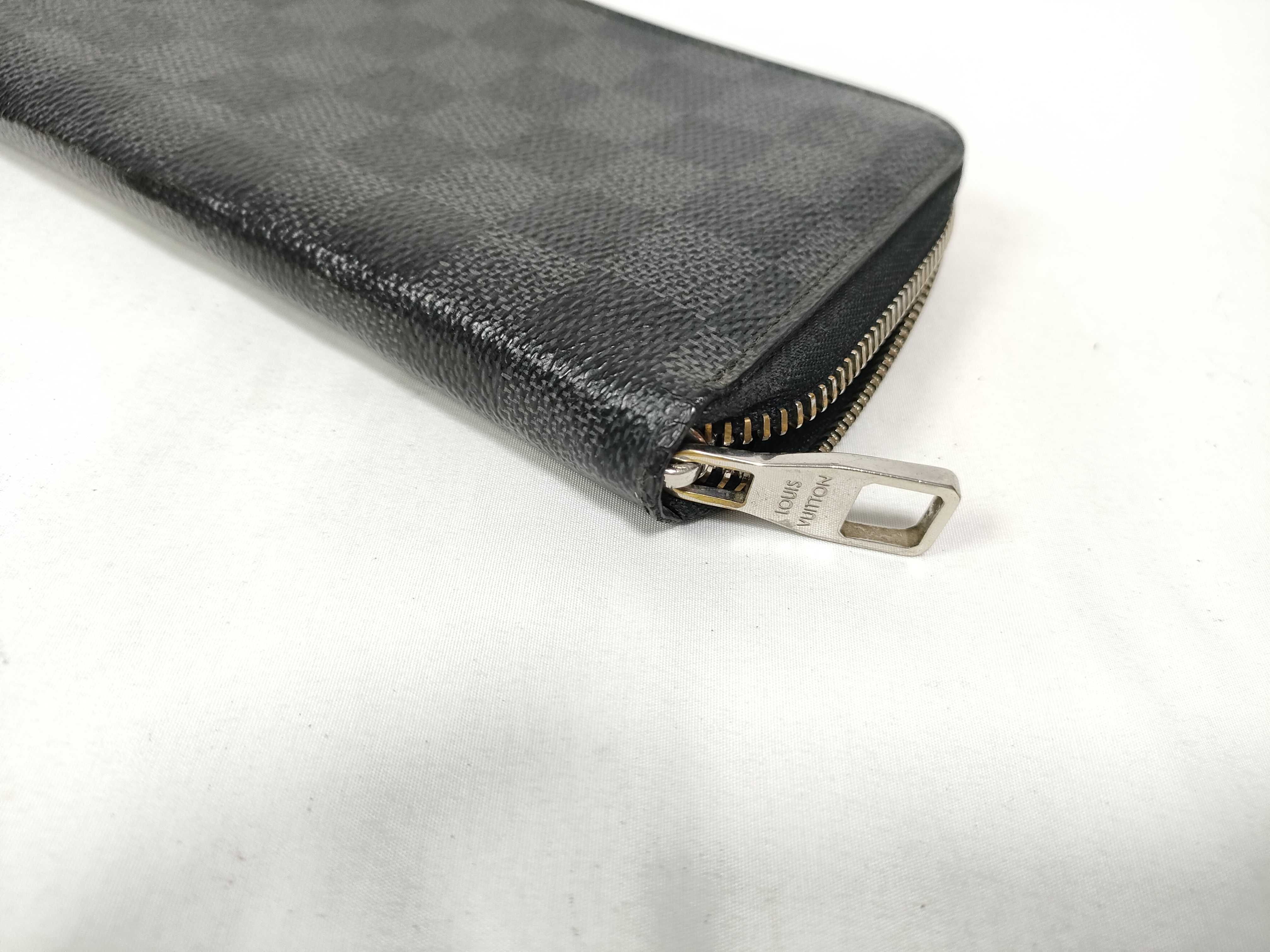 Damier Graphite LV Long Wallet Damier Graphite Wallet — view 3