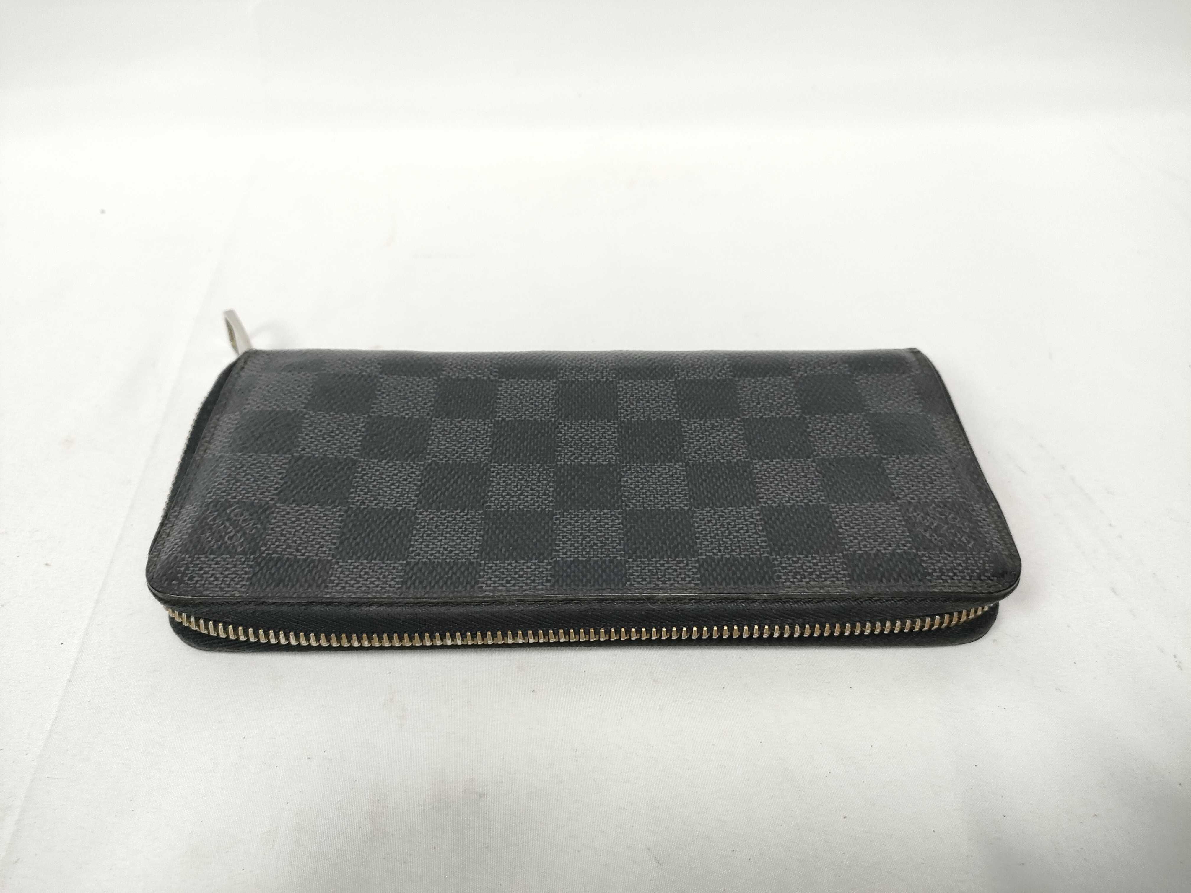 Damier Graphite LV Long Wallet Damier Graphite Wallet — view 8