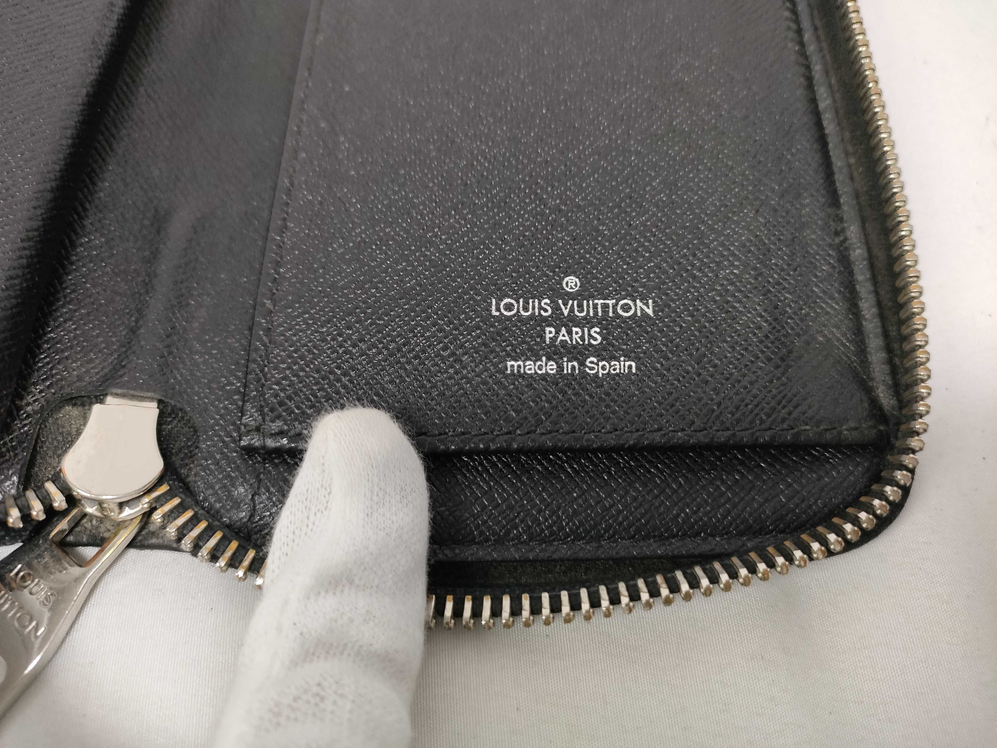 Damier Graphite LV Long Wallet Damier Graphite Wallet — view 10