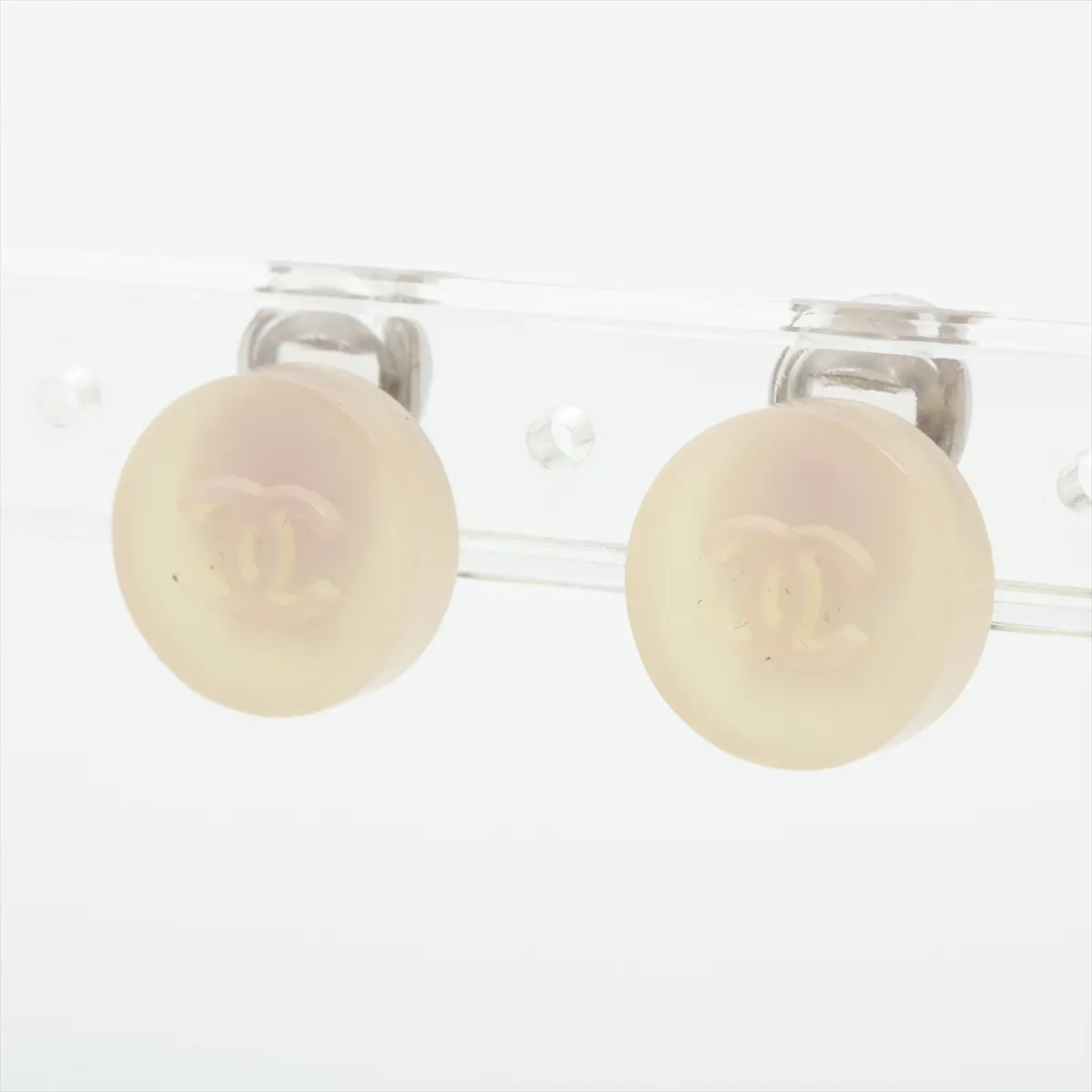 Cocomark 00C Earrings (for both ears) Plastic Silver — view 3