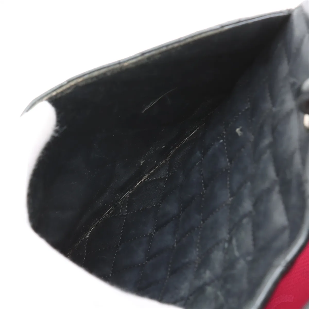 Cambon Line Lambskin Tote Bag Black Silver Hardware 8949506 No. 8 — view 10