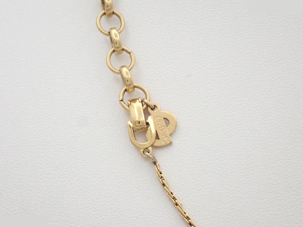 Necklace, logo, GP (gold plated), chain approximately 44cm — view 2