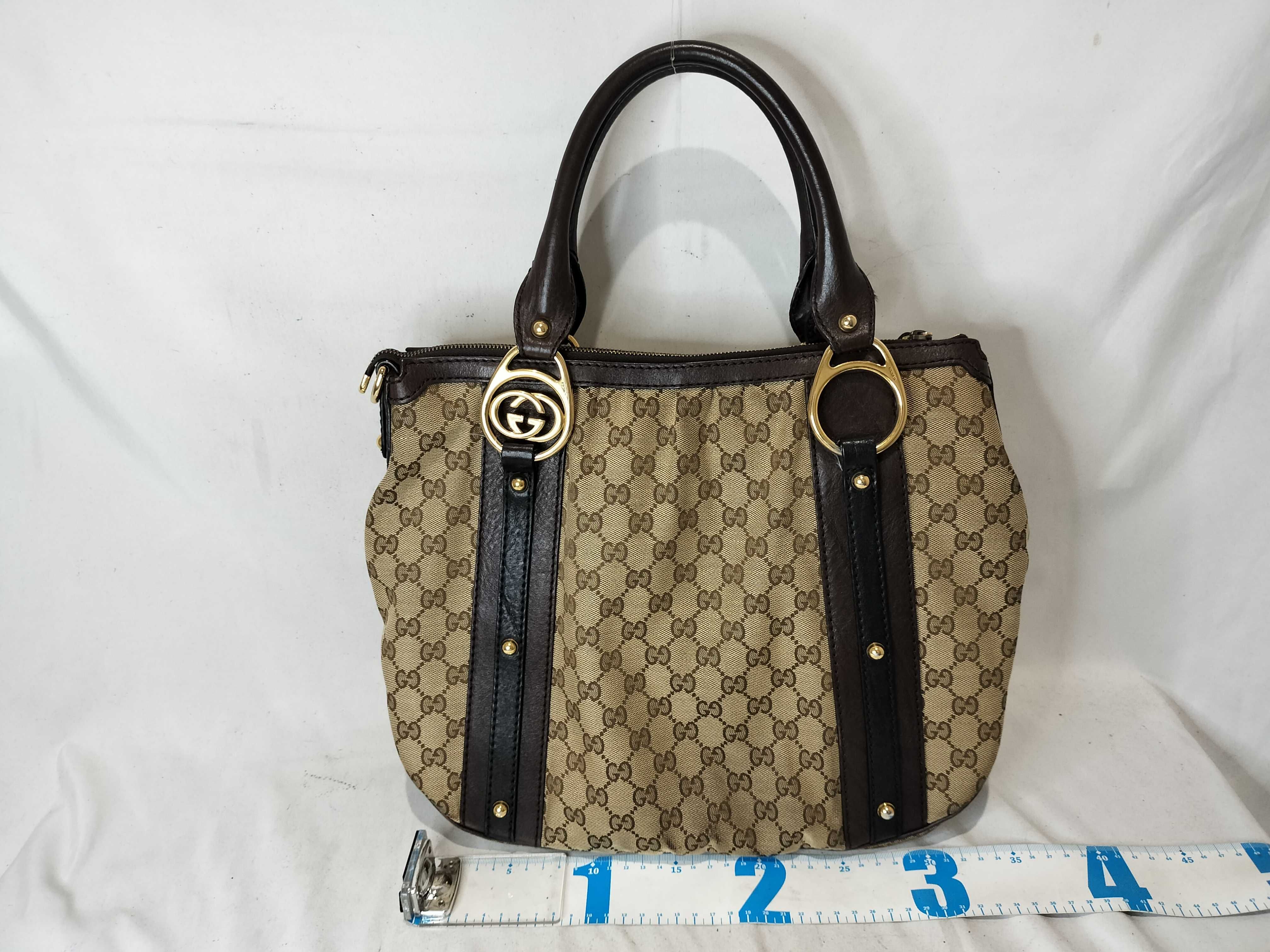 GG Canvas 2-way Shoulder Bag 246391 Handbag — view 2