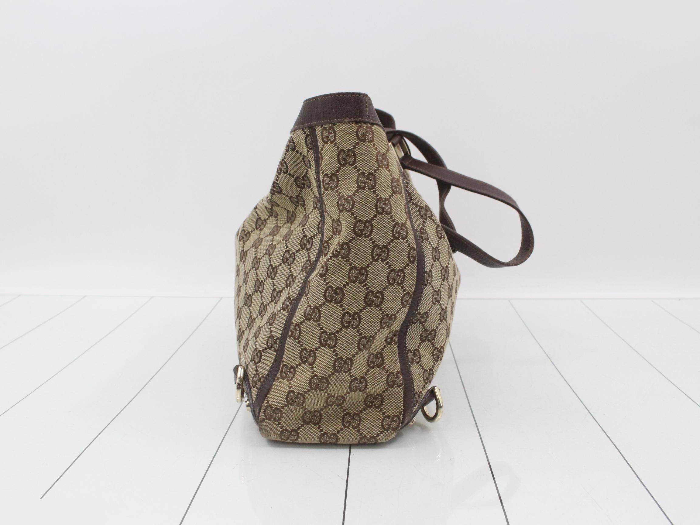 GG Canvas Abby Tote Bag / Handbag — view 3