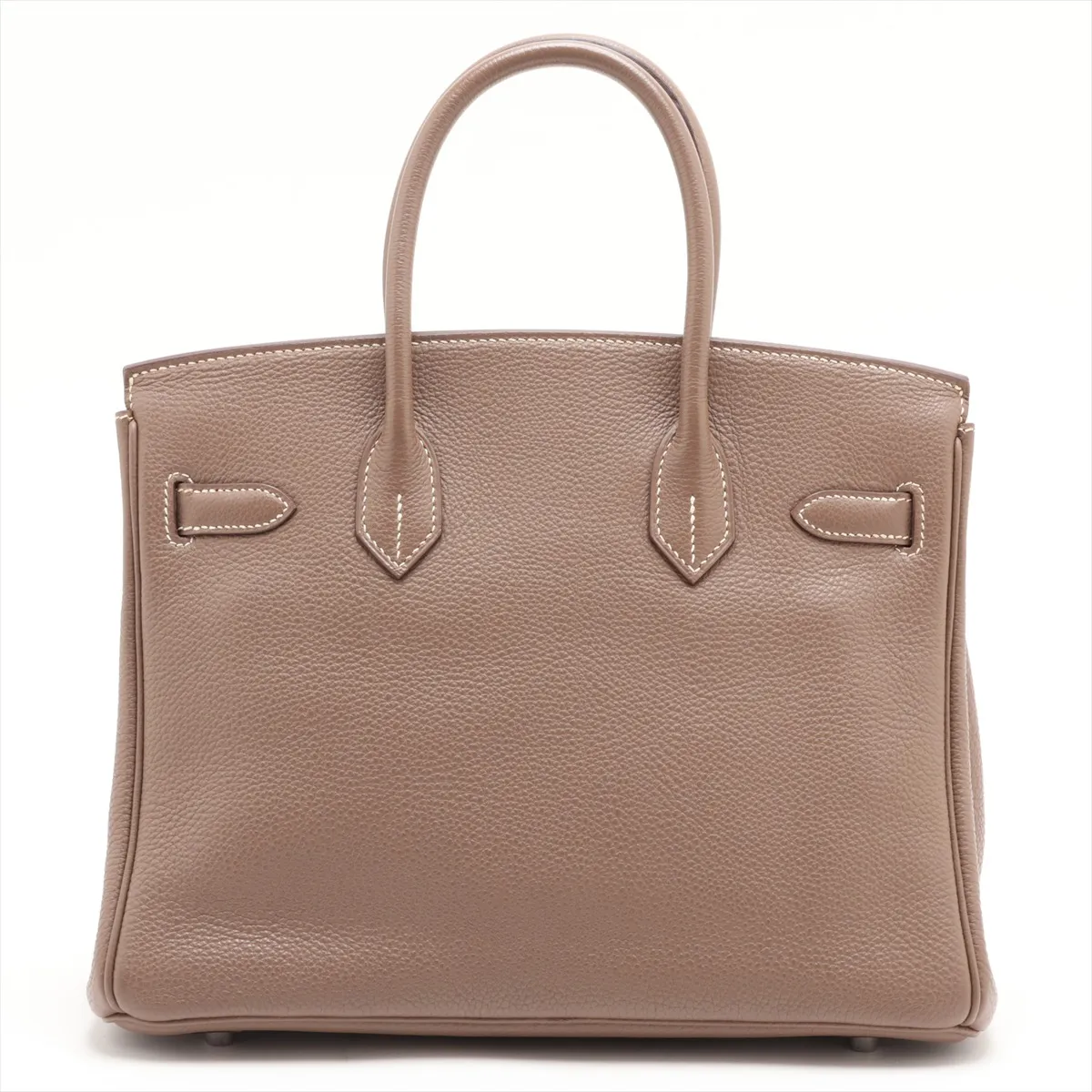 [Individually packaged] Hermes Birkin 30 Letournée Togo Etoupe Silver Hardware L: 2008 — view 2