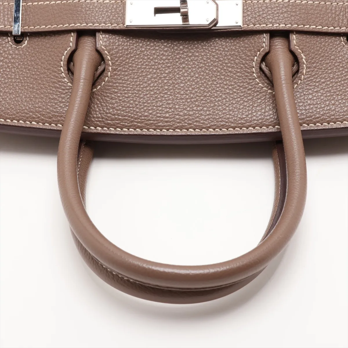 [Individually packaged] Hermes Birkin 30 Letournée Togo Etoupe Silver Hardware L: 2008 — view 5