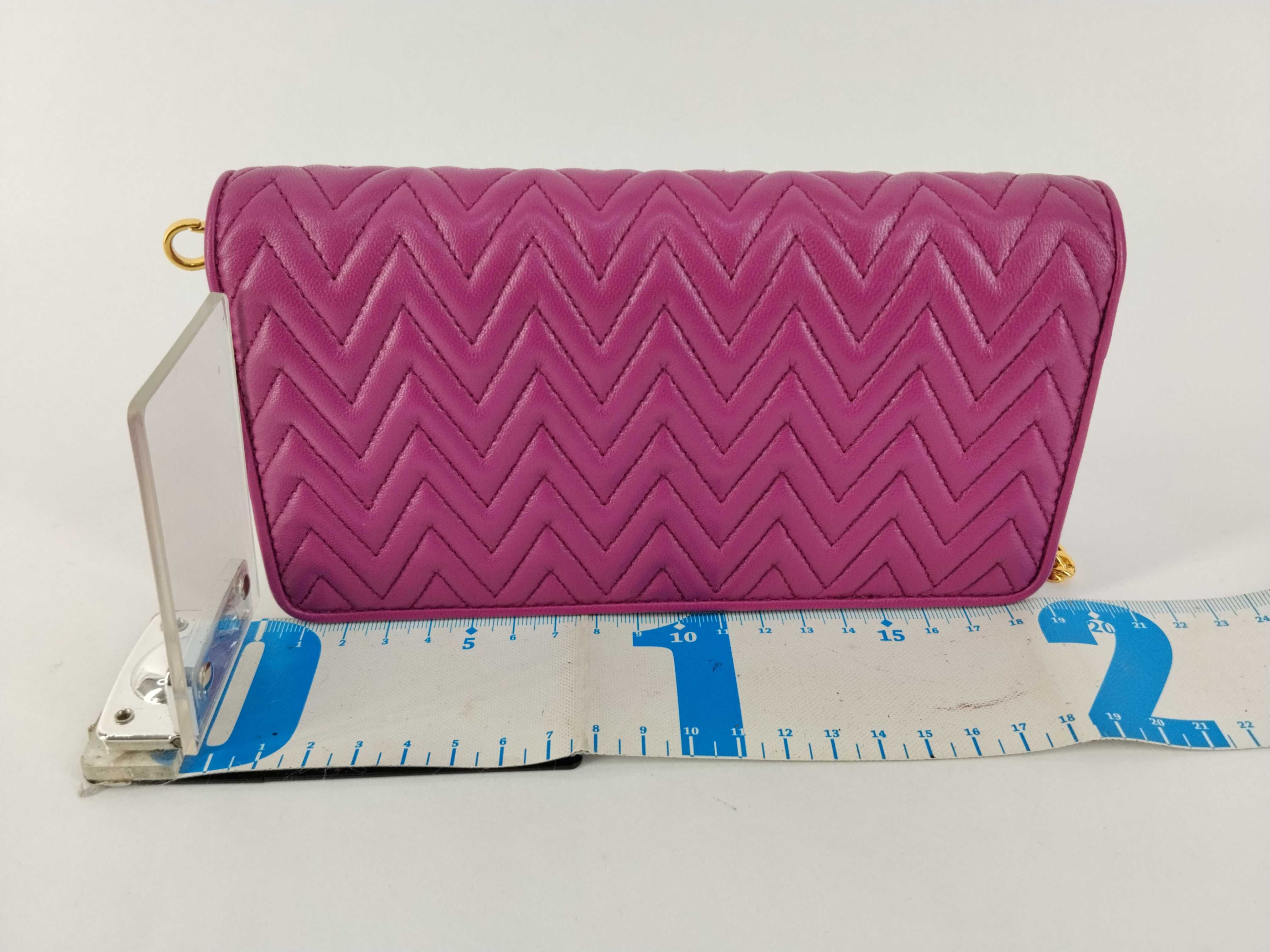 Chain Wallet Leather Shoulder Bag — view 2