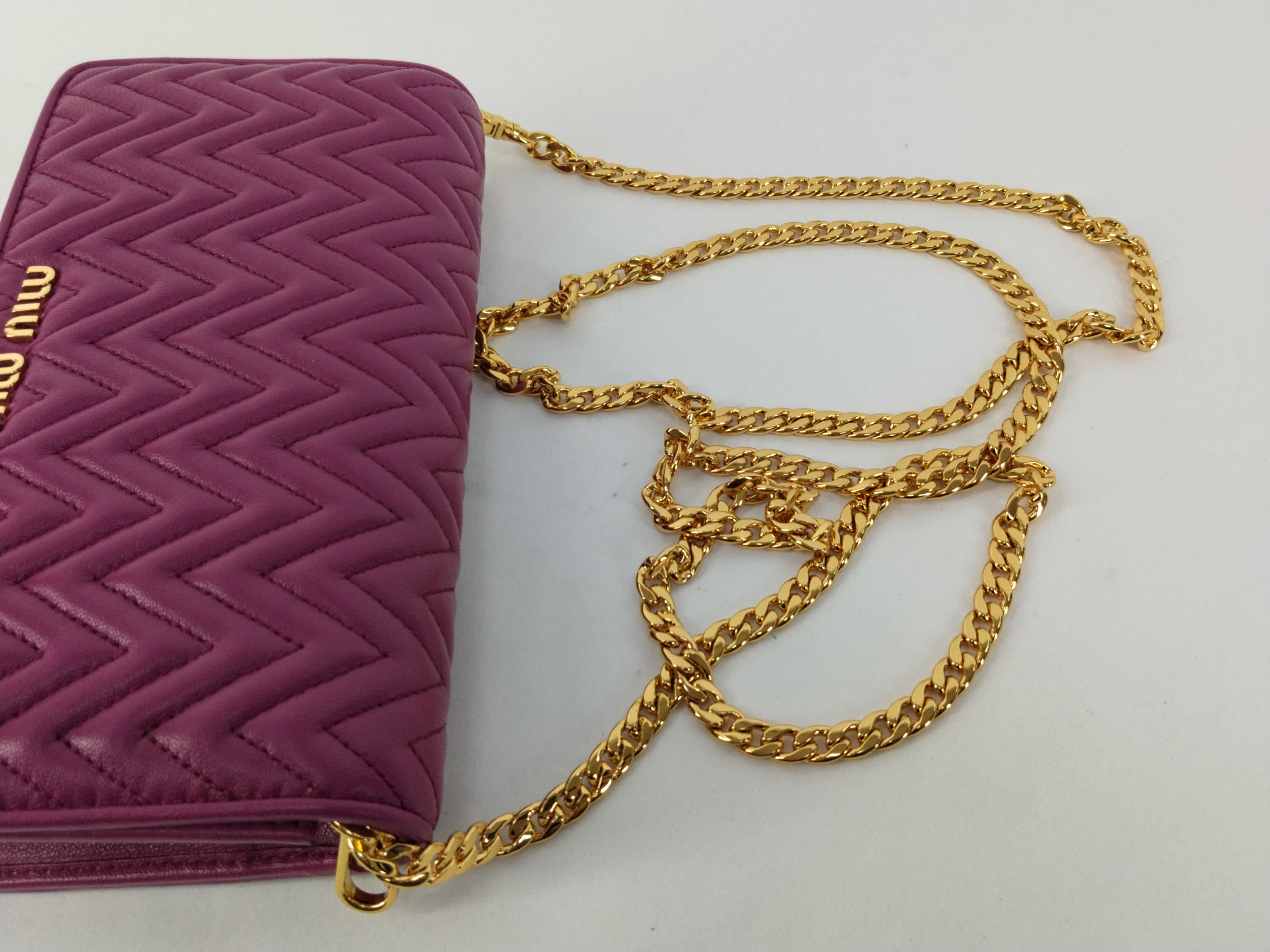 Chain Wallet Leather Shoulder Bag — view 3