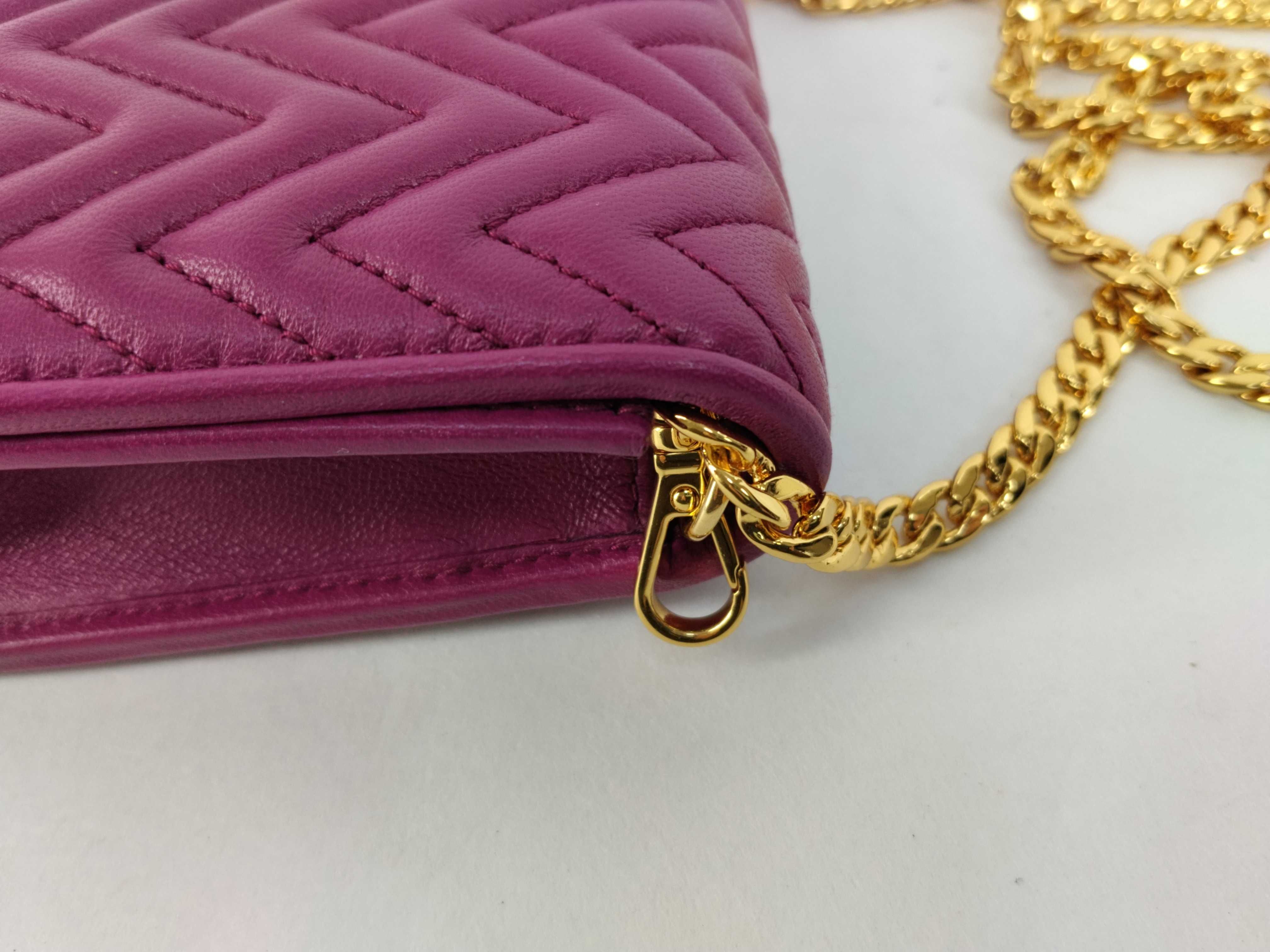Chain Wallet Leather Shoulder Bag — view 5