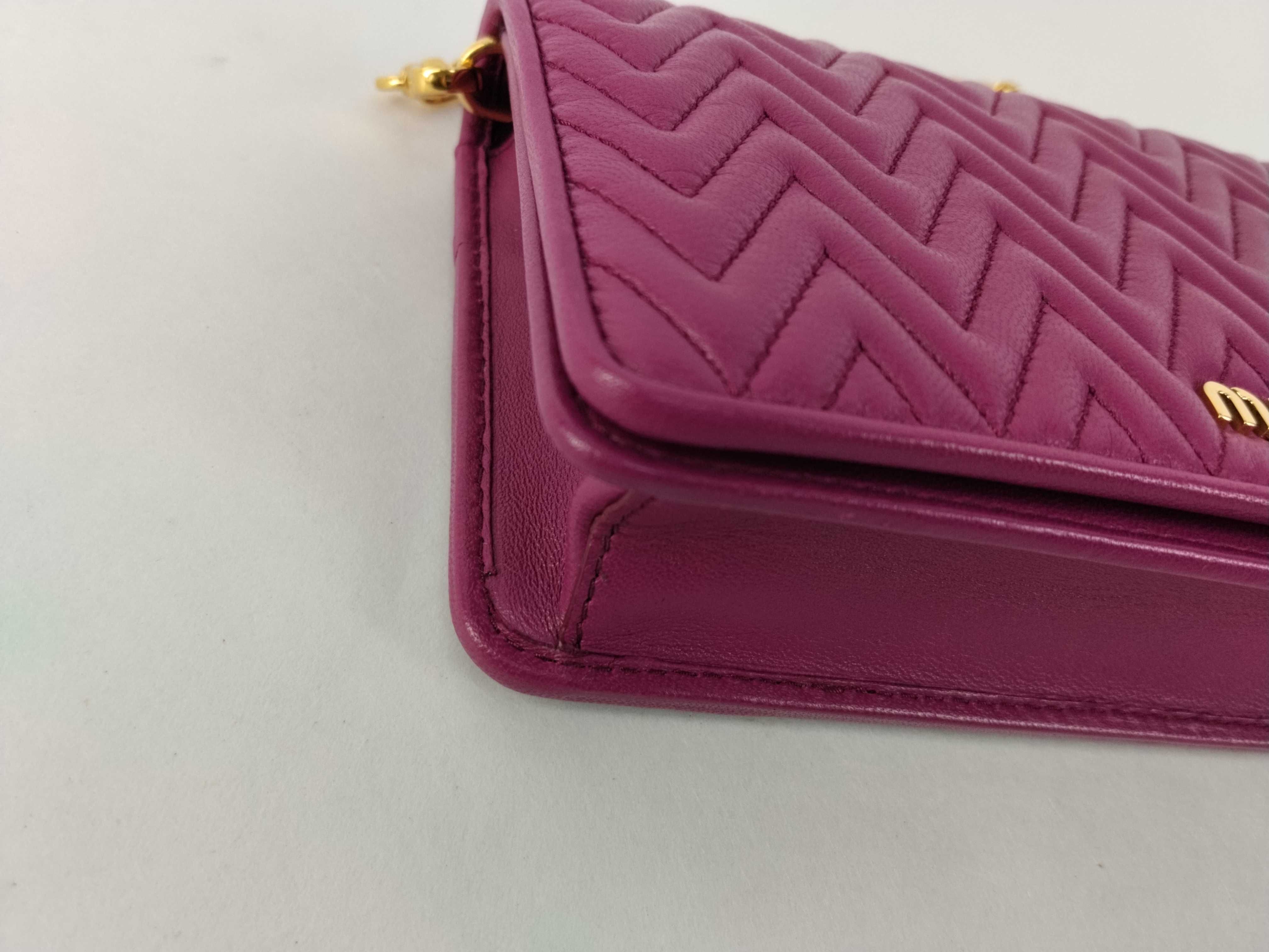 Chain Wallet Leather Shoulder Bag — view 6